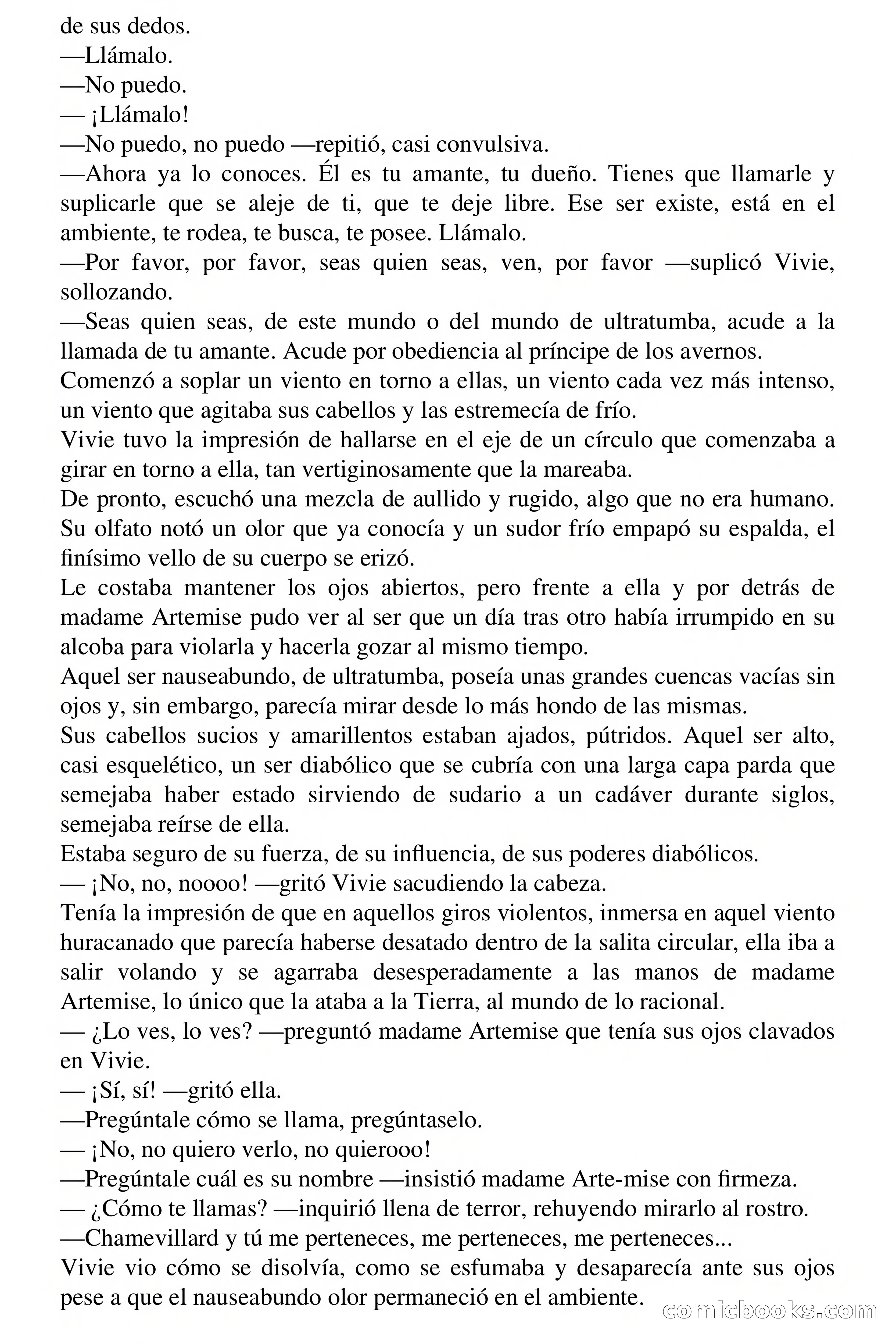 El pavoroso amante de Vivie — page 20 of 71