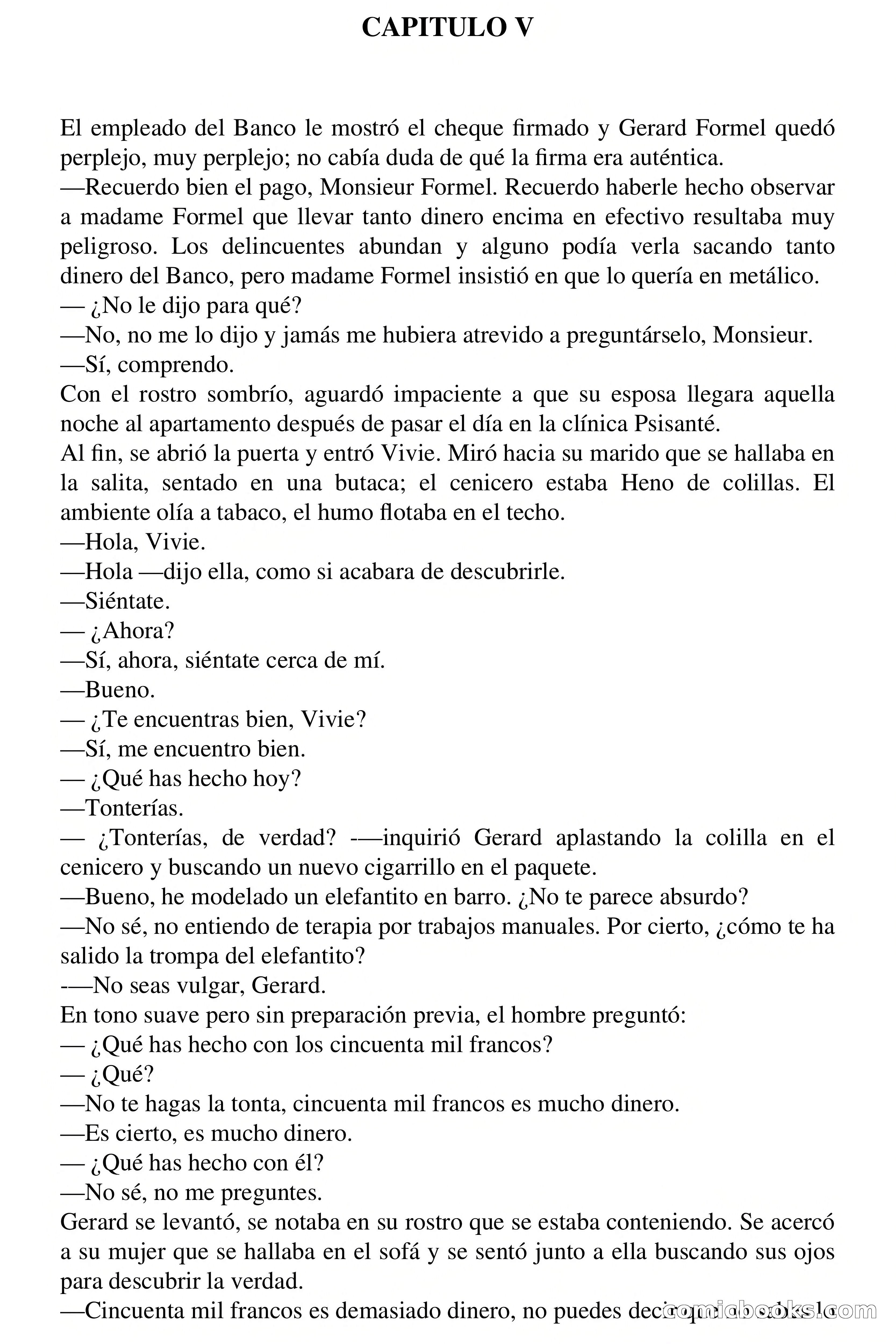 El pavoroso amante de Vivie — page 22 of 71