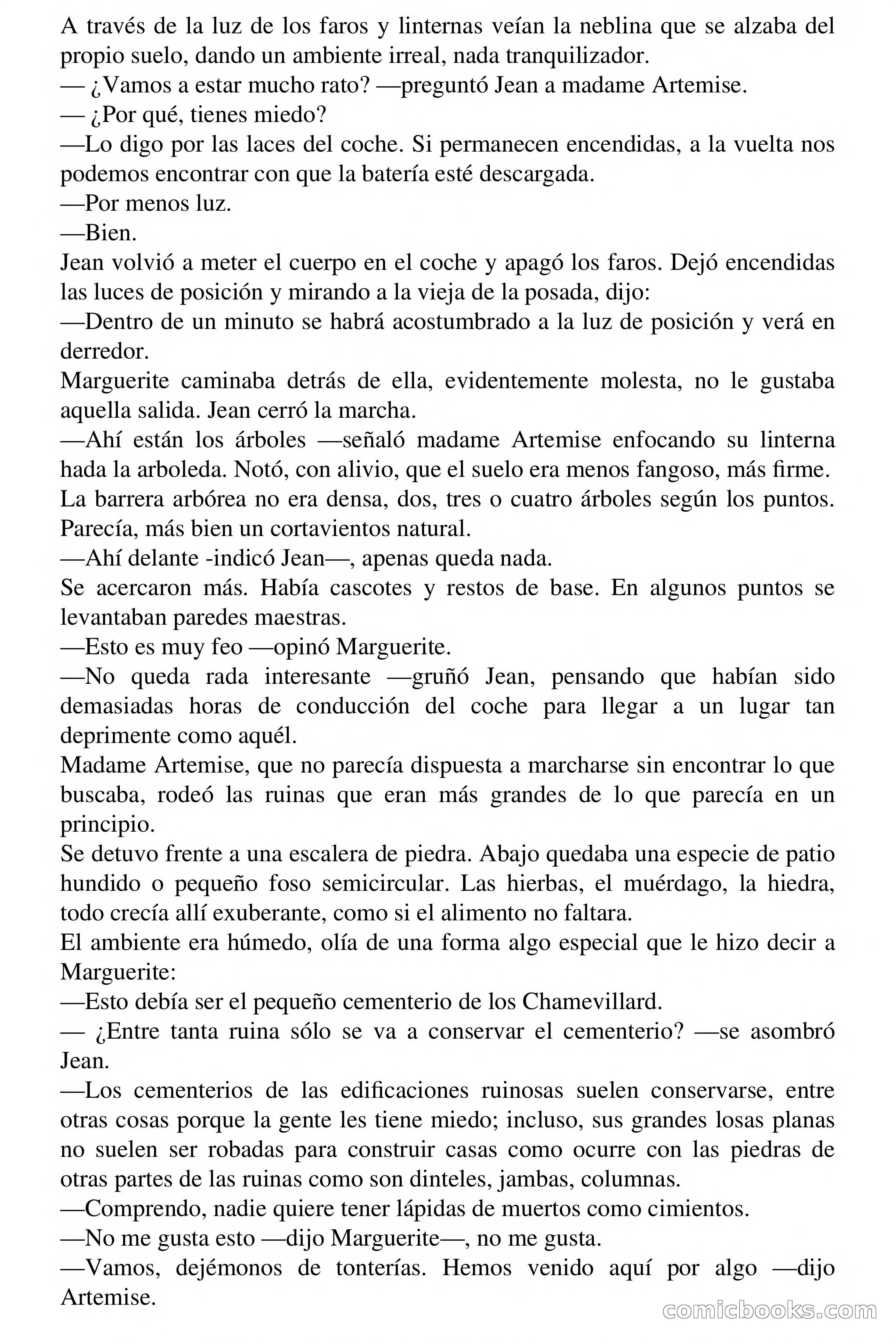 El pavoroso amante de Vivie — page 36 of 71