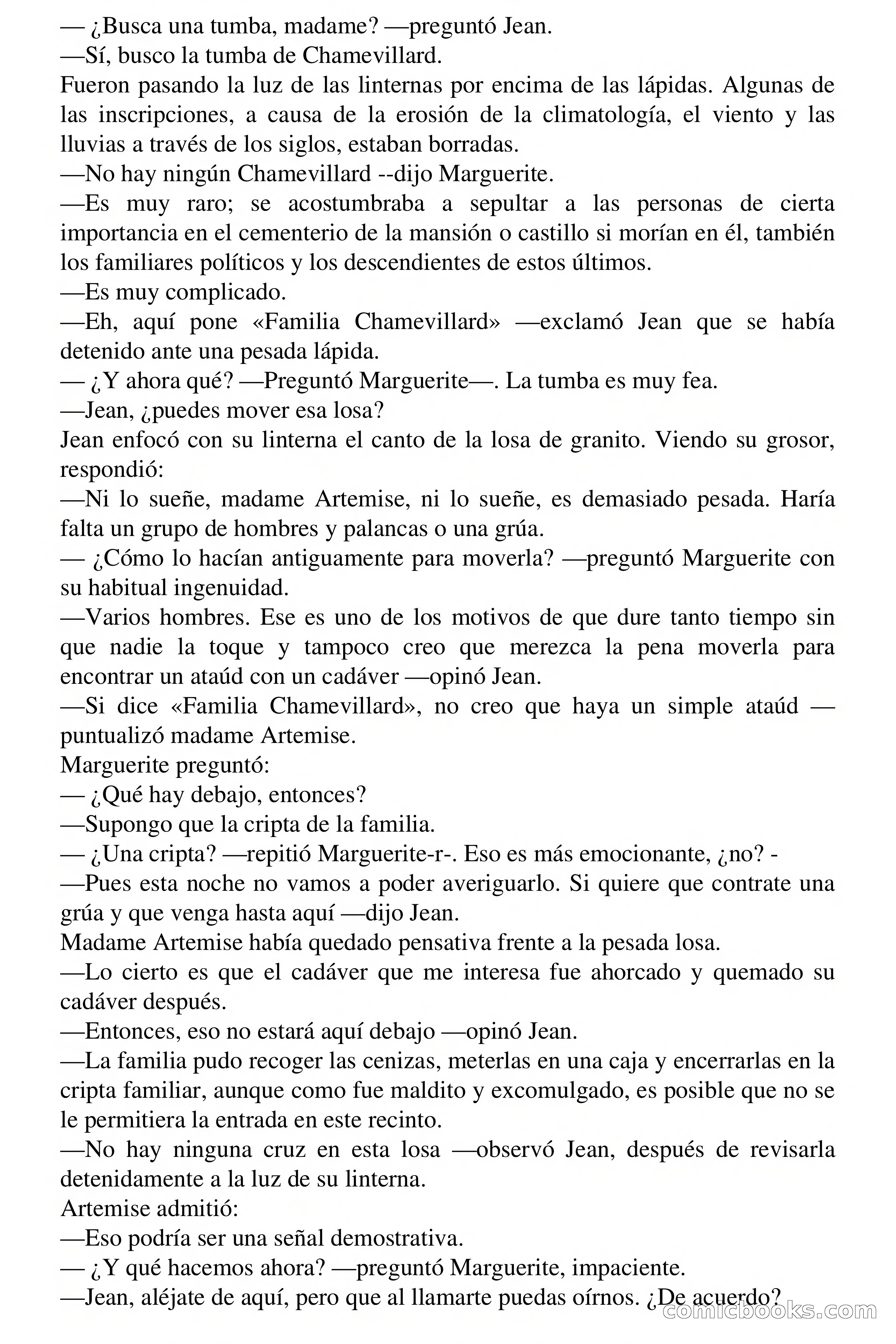El pavoroso amante de Vivie — page 37 of 71
