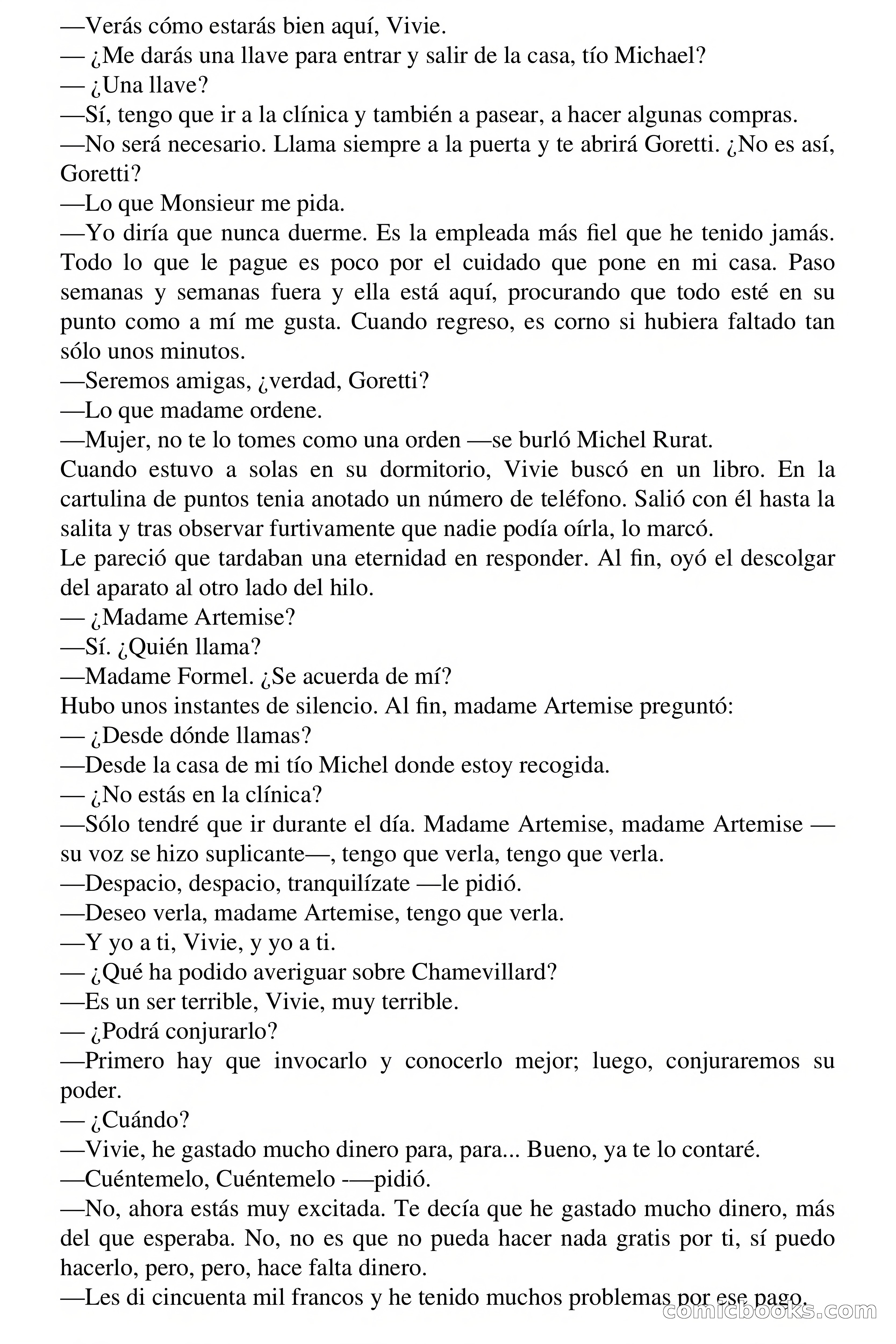 El pavoroso amante de Vivie — page 49 of 71