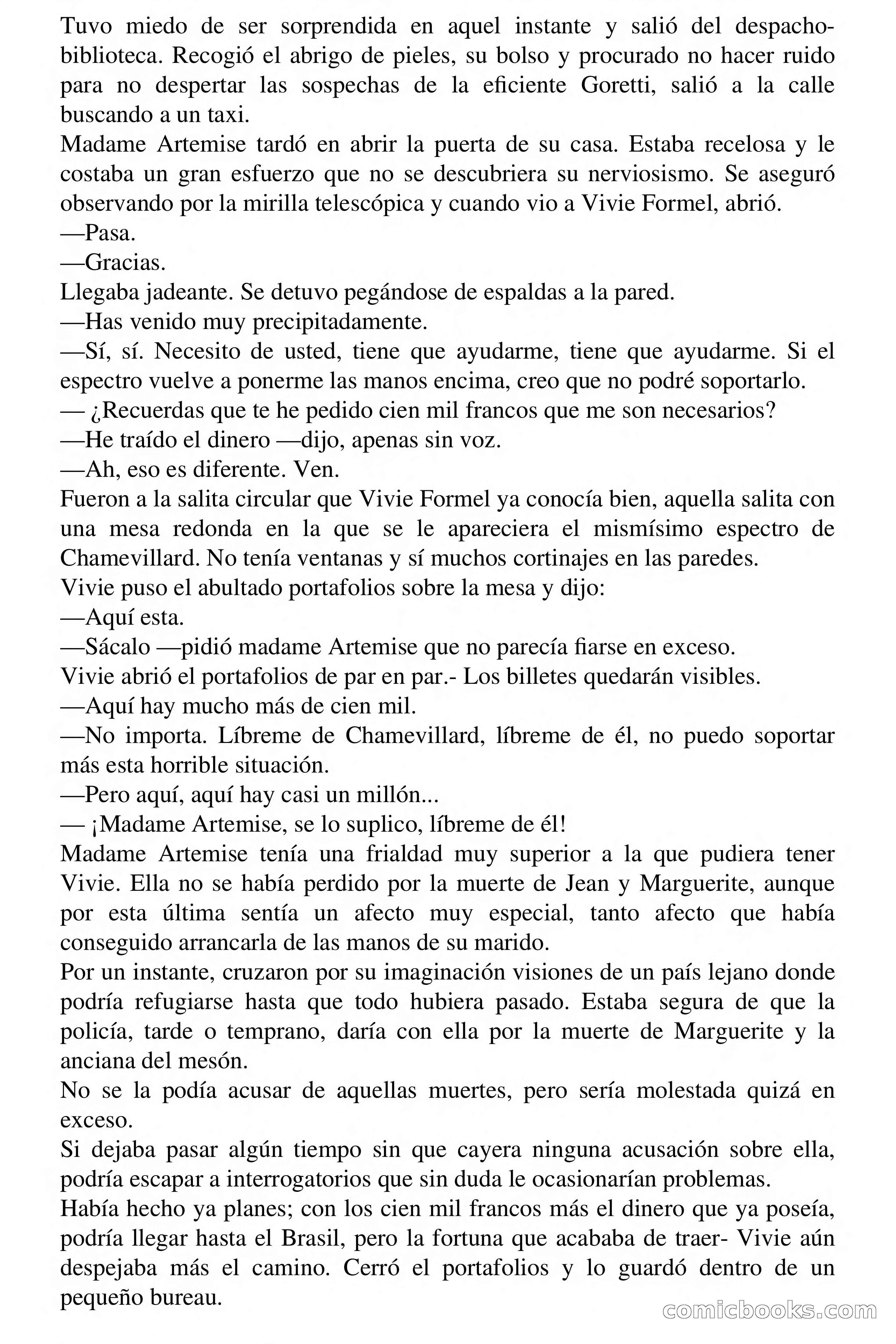 El pavoroso amante de Vivie — page 59 of 71