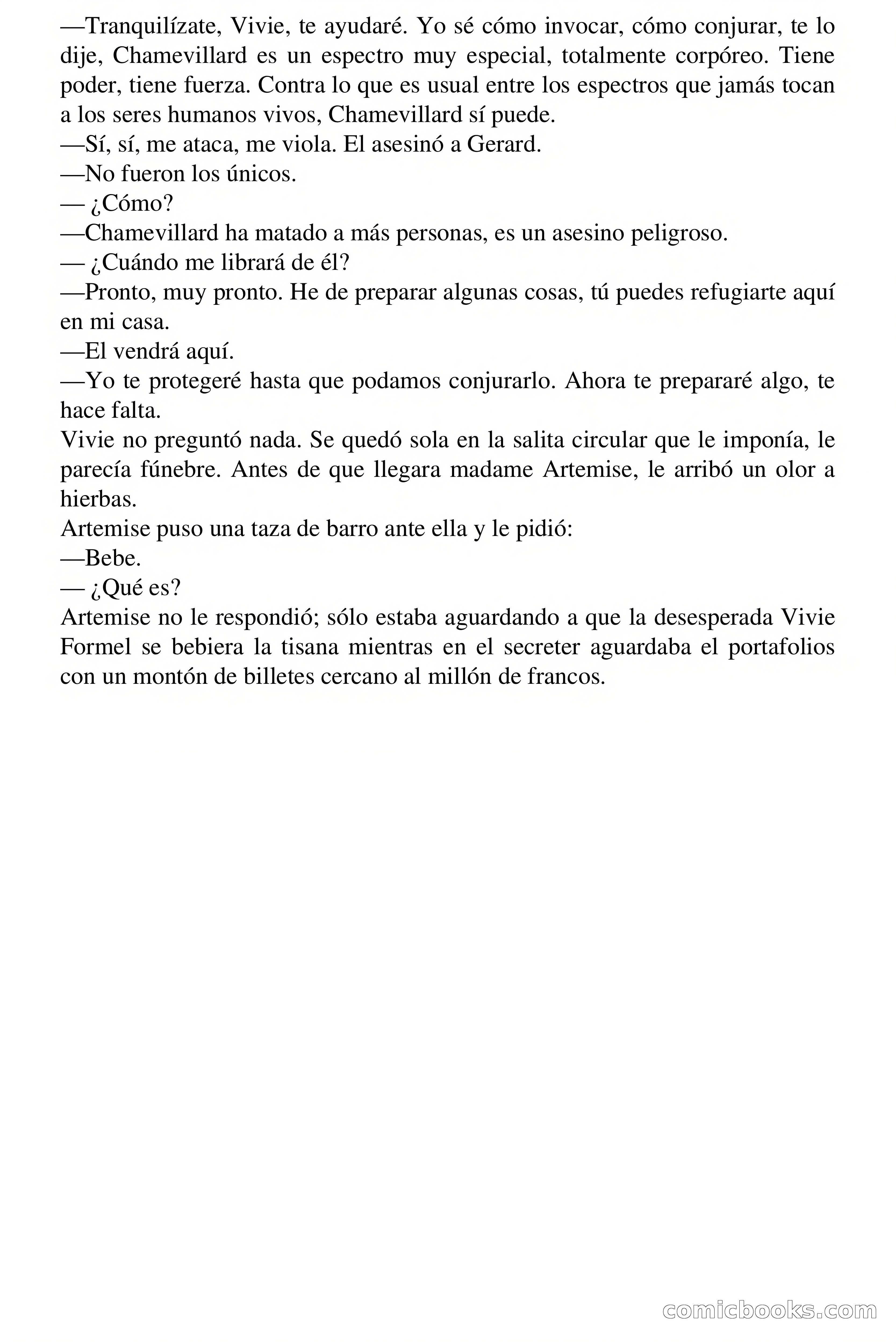 El pavoroso amante de Vivie — page 60 of 71