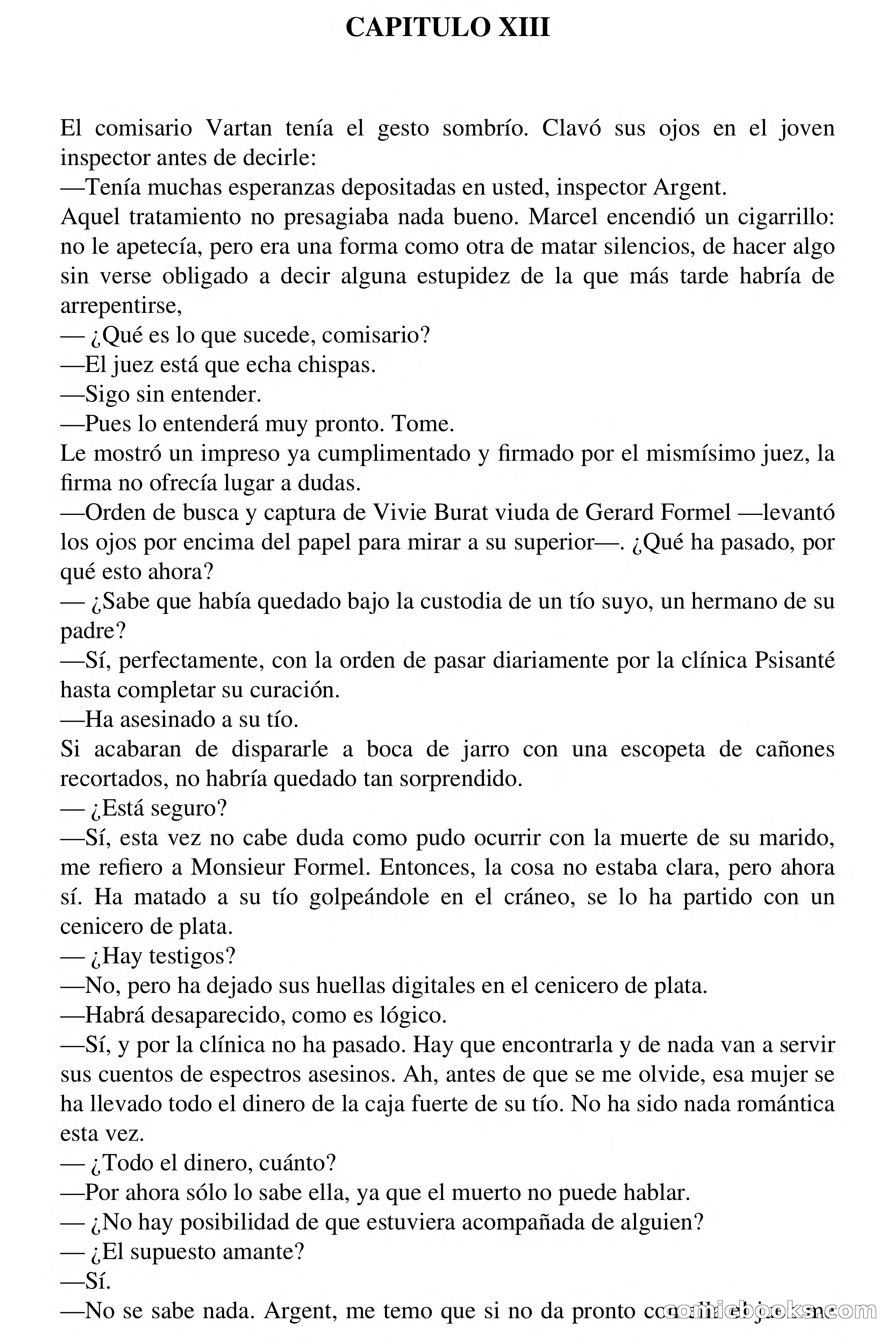 El pavoroso amante de Vivie — page 61 of 71