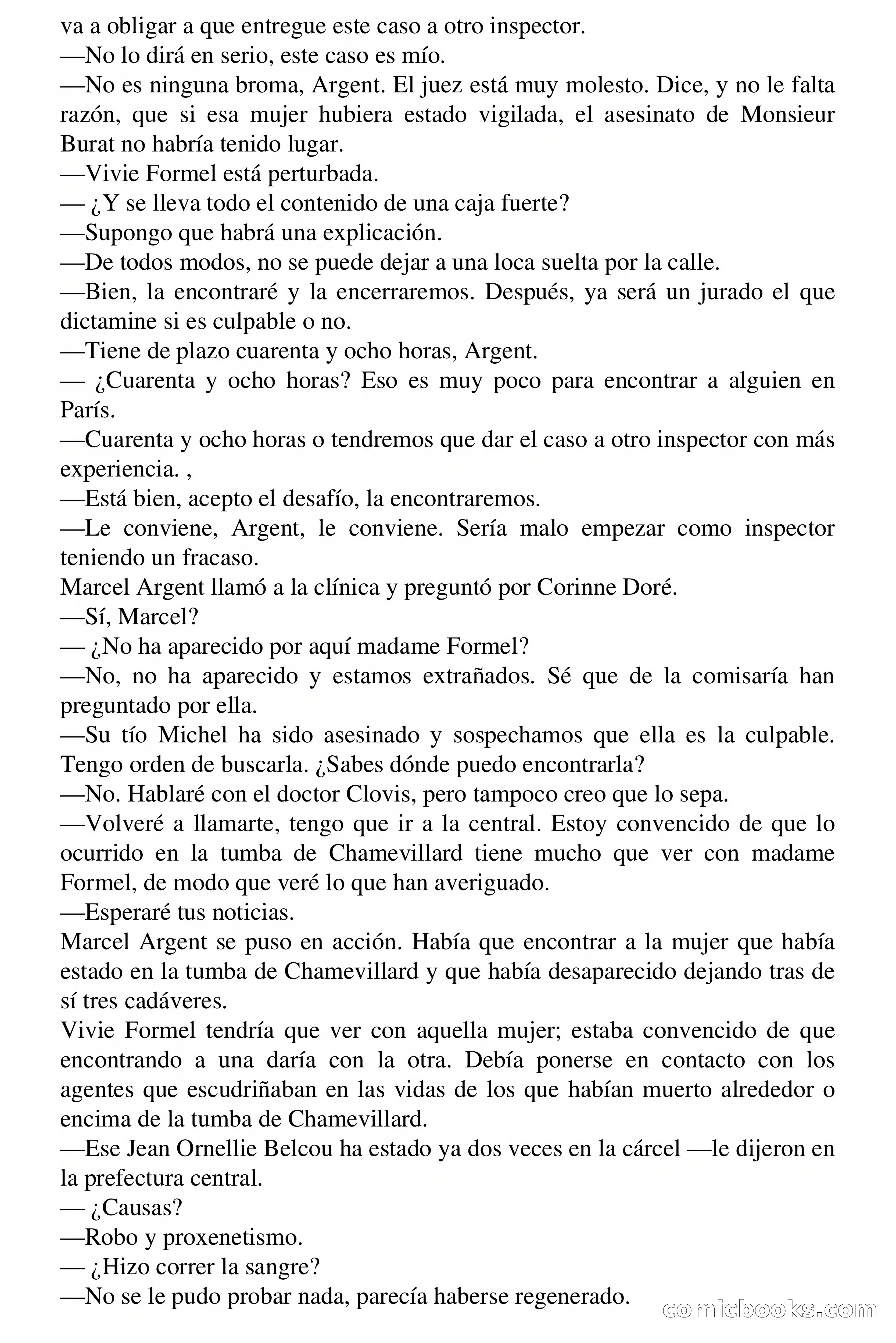 El pavoroso amante de Vivie — page 62 of 71