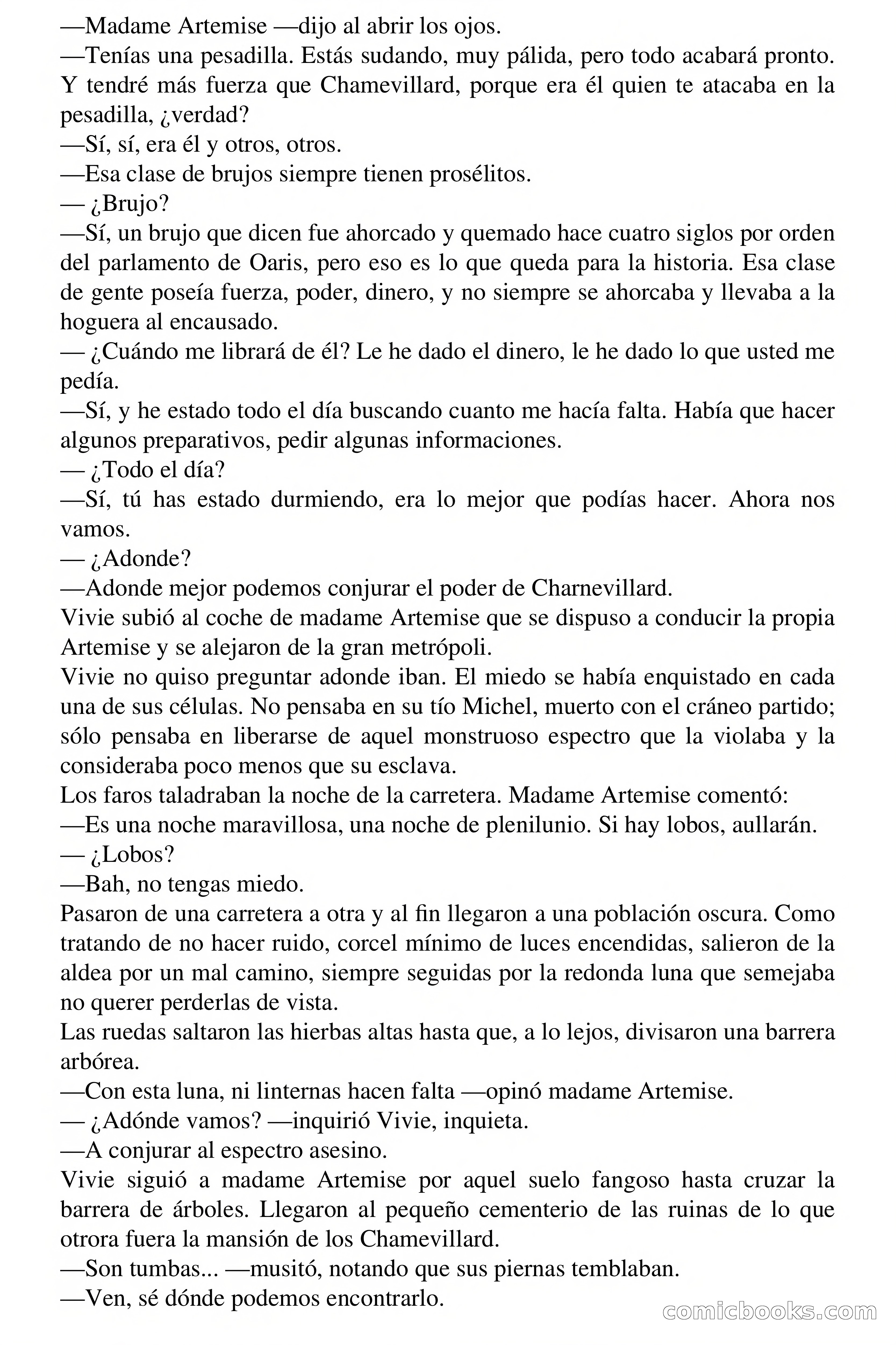 El pavoroso amante de Vivie — page 68 of 71