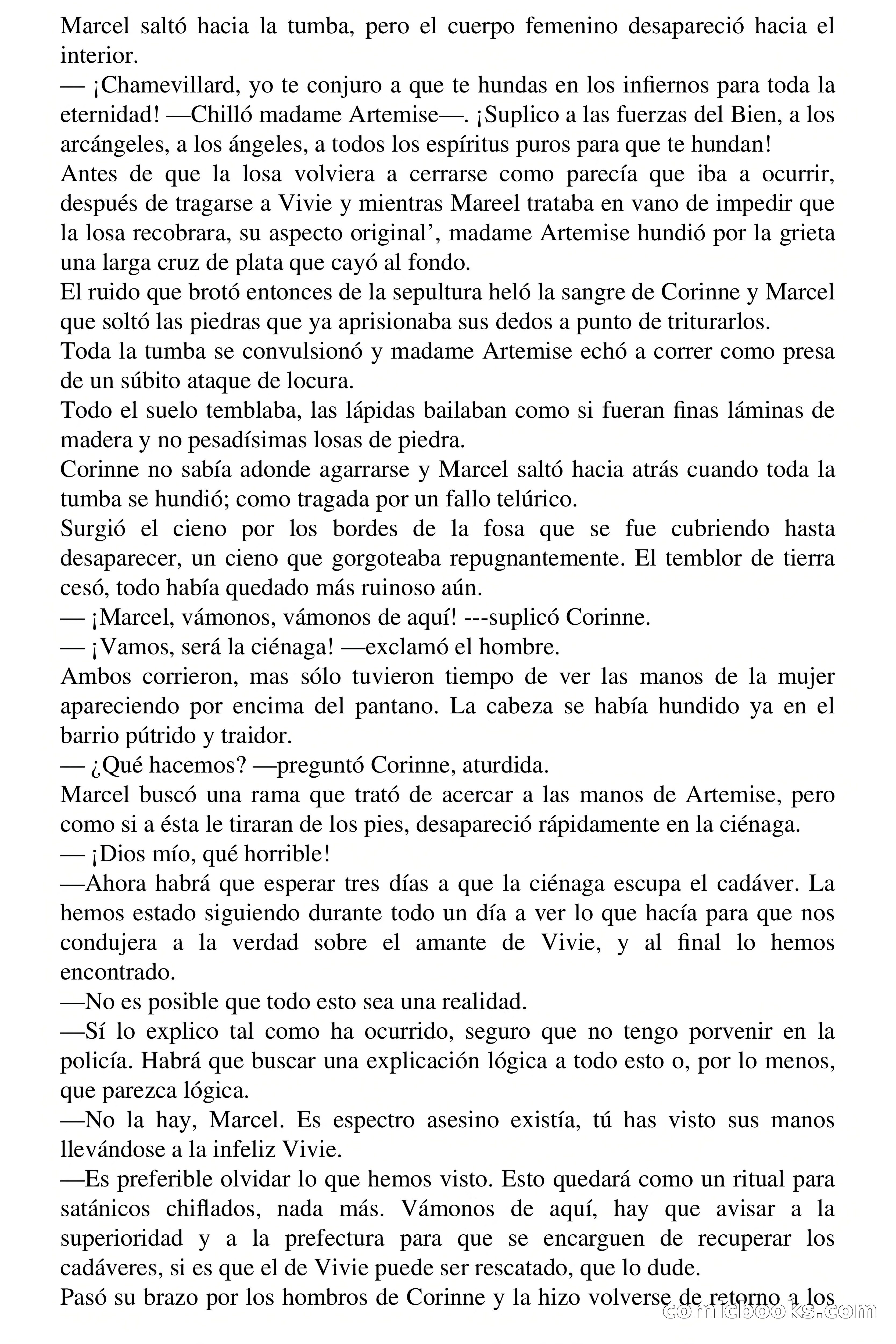 El pavoroso amante de Vivie — page 70 of 71