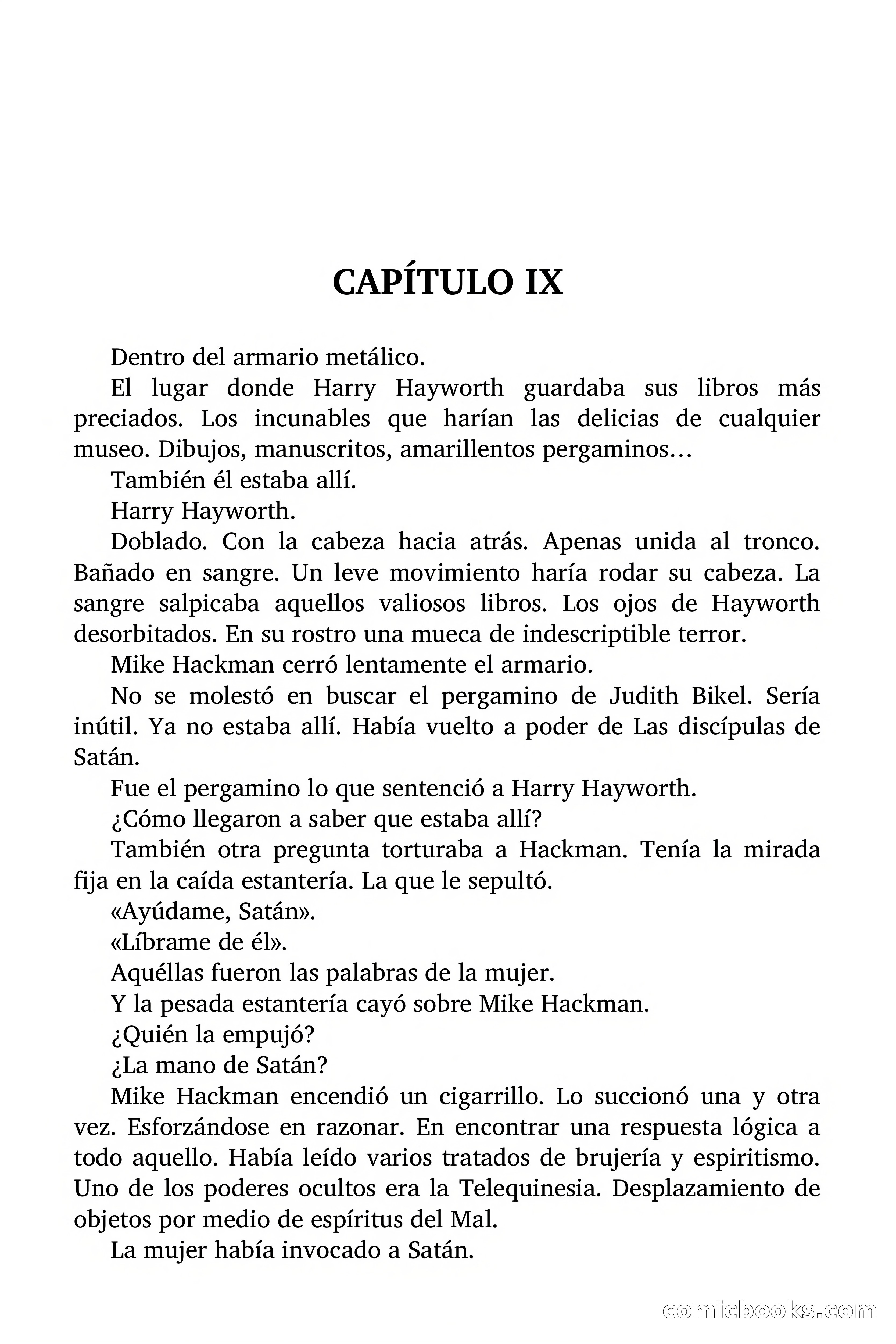 Selección Terror: Las Discípulas de Satán — page 61 of 87