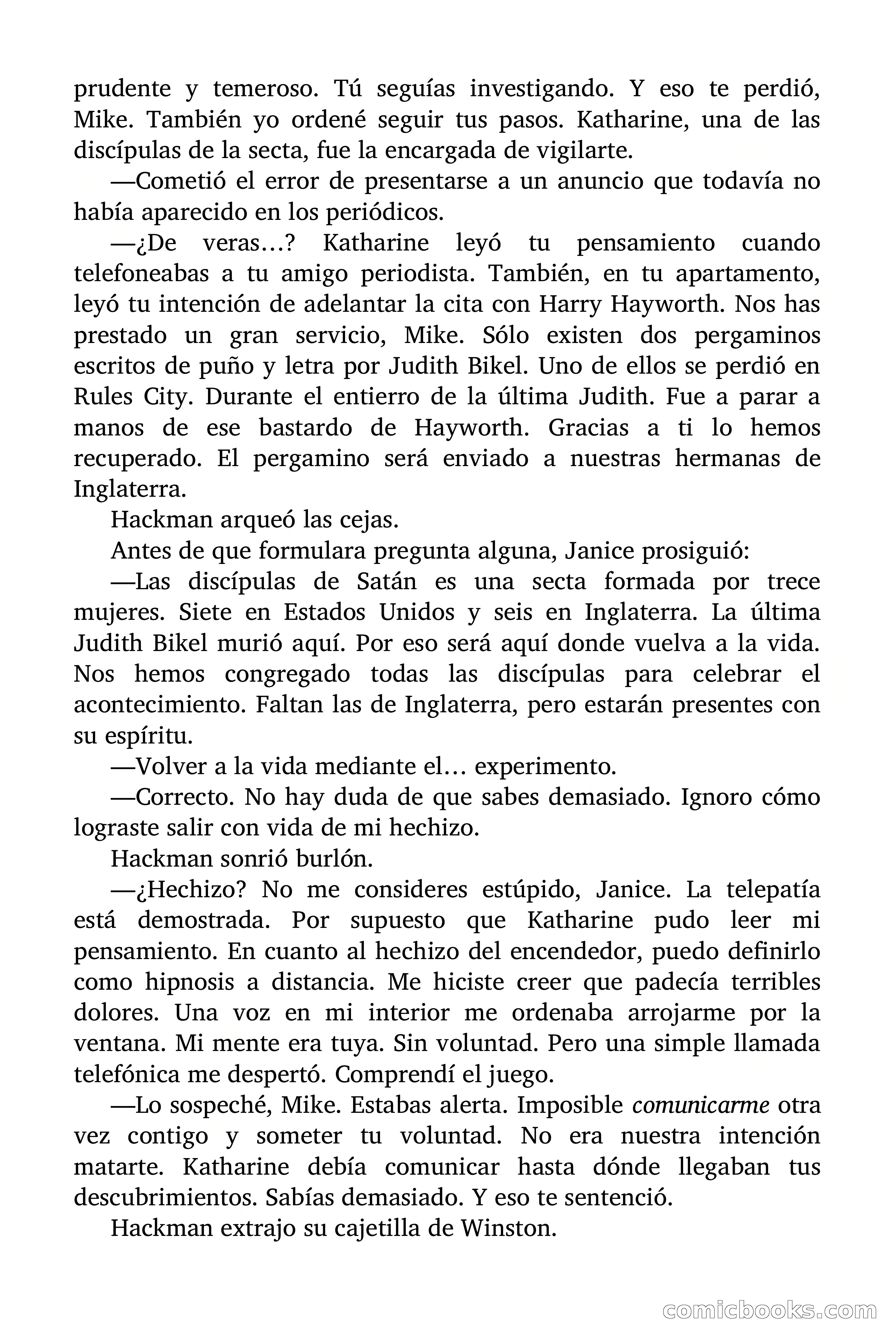 Selección Terror: Las Discípulas de Satán — page 75 of 87