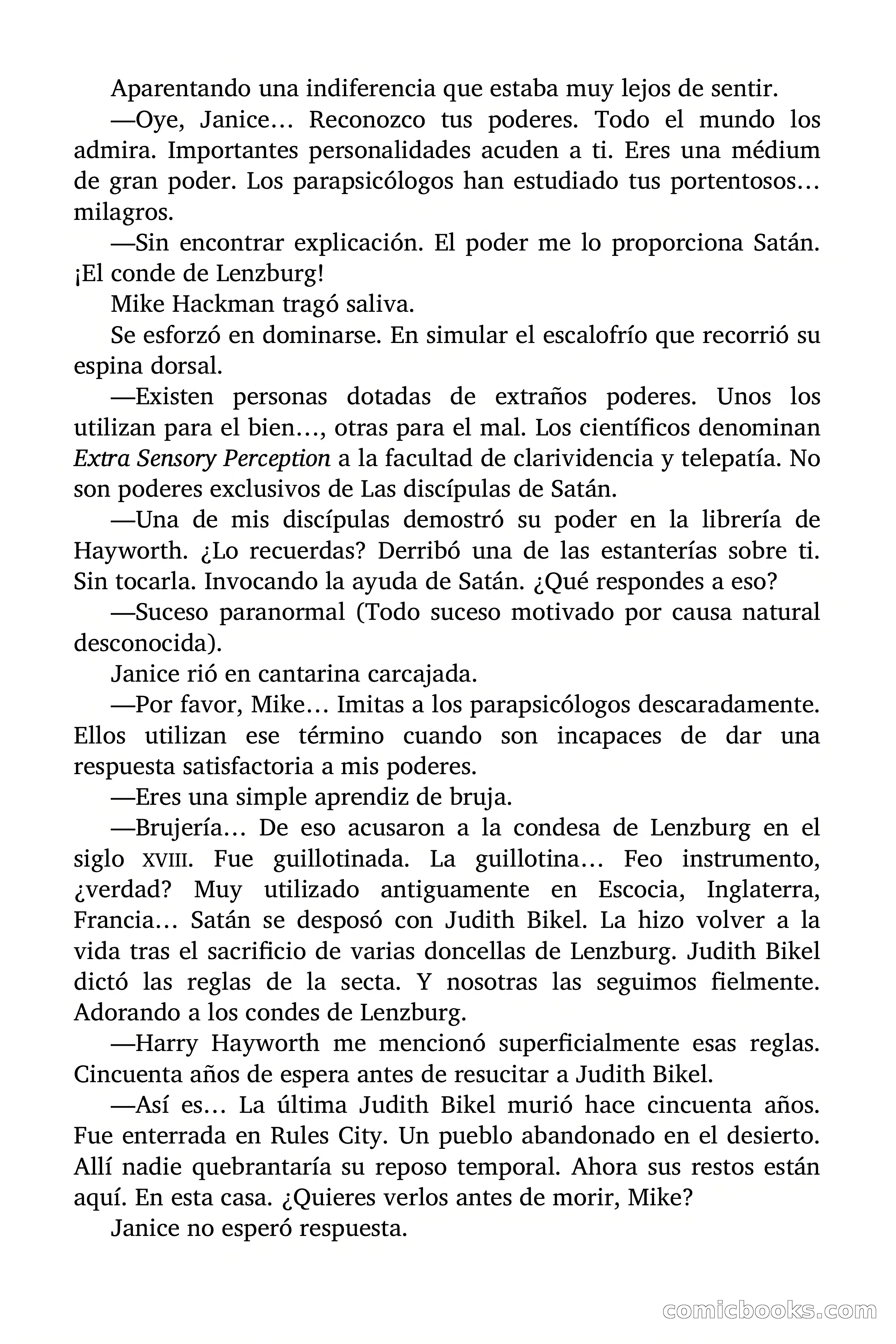 Selección Terror: Las Discípulas de Satán — page 76 of 87