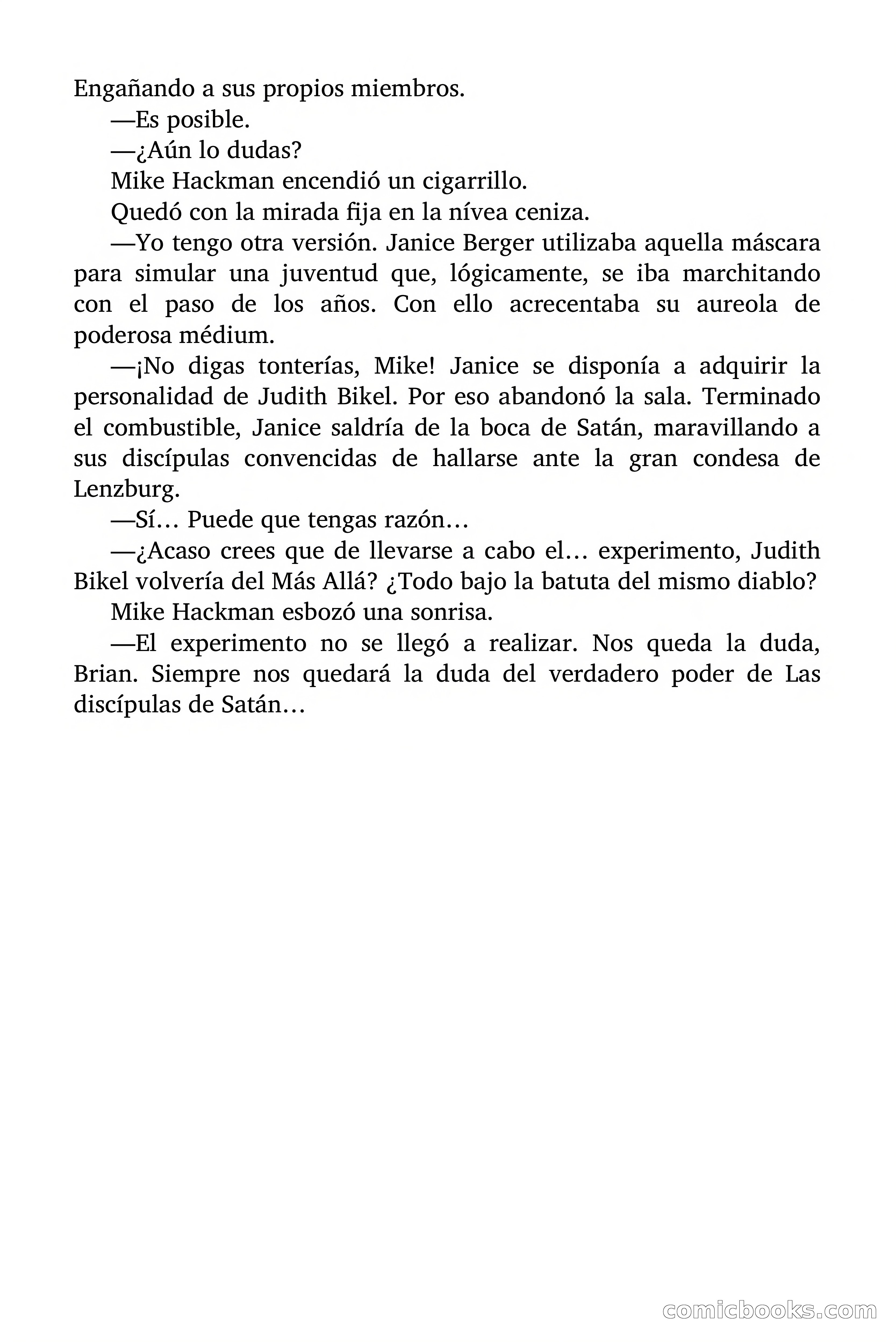 Selección Terror: Las Discípulas de Satán — page 84 of 87