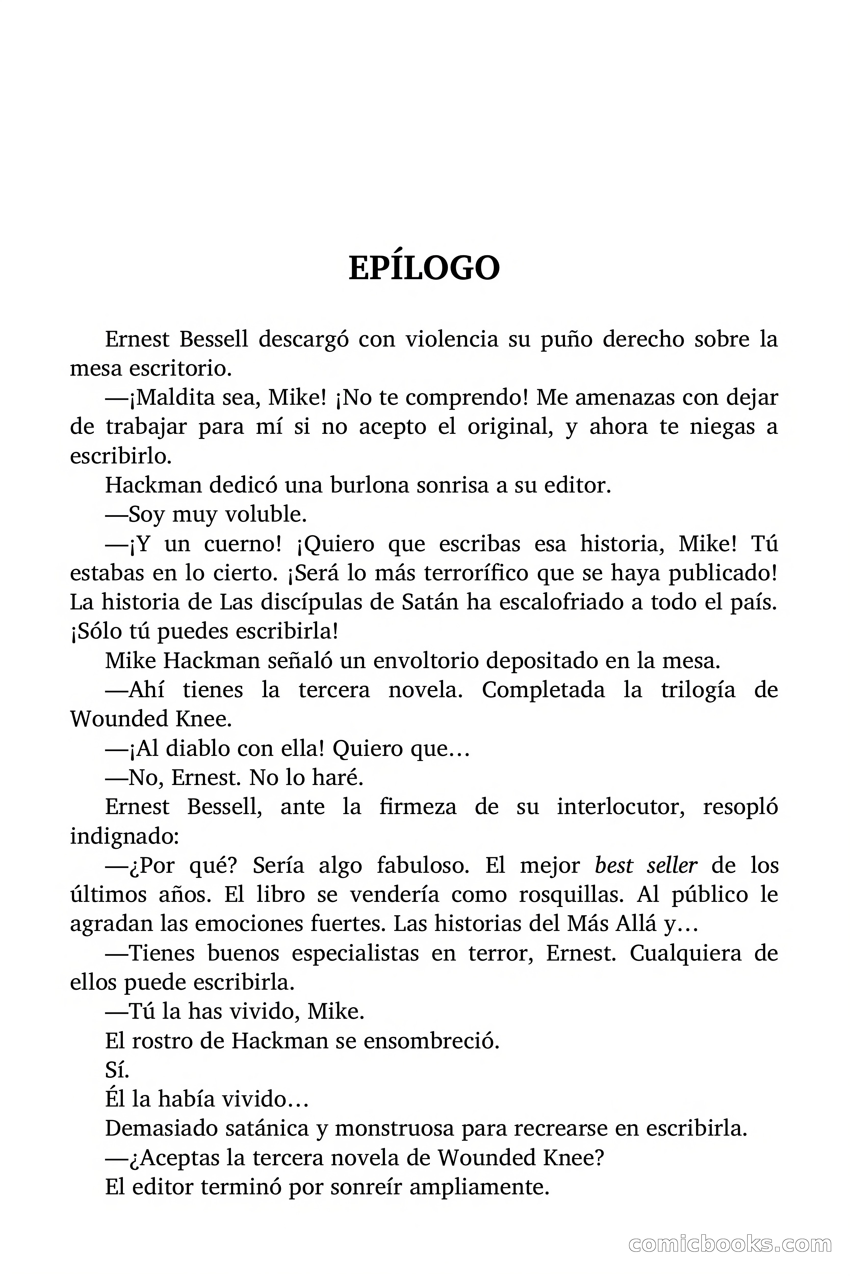 Selección Terror: Las Discípulas de Satán — page 85 of 87