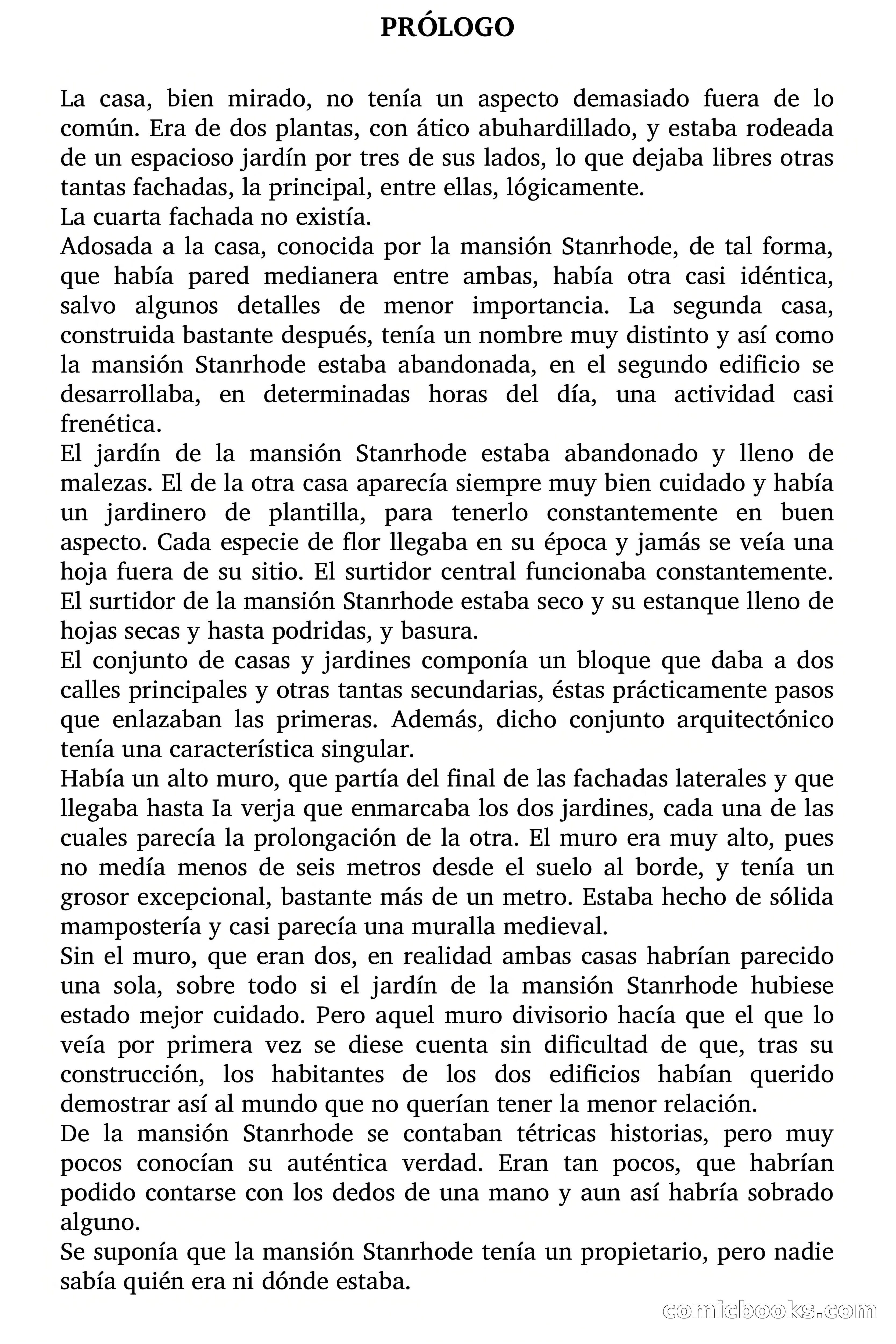 Selección Terror: El enigma de la mansión Stanrhode — page 5 of 74