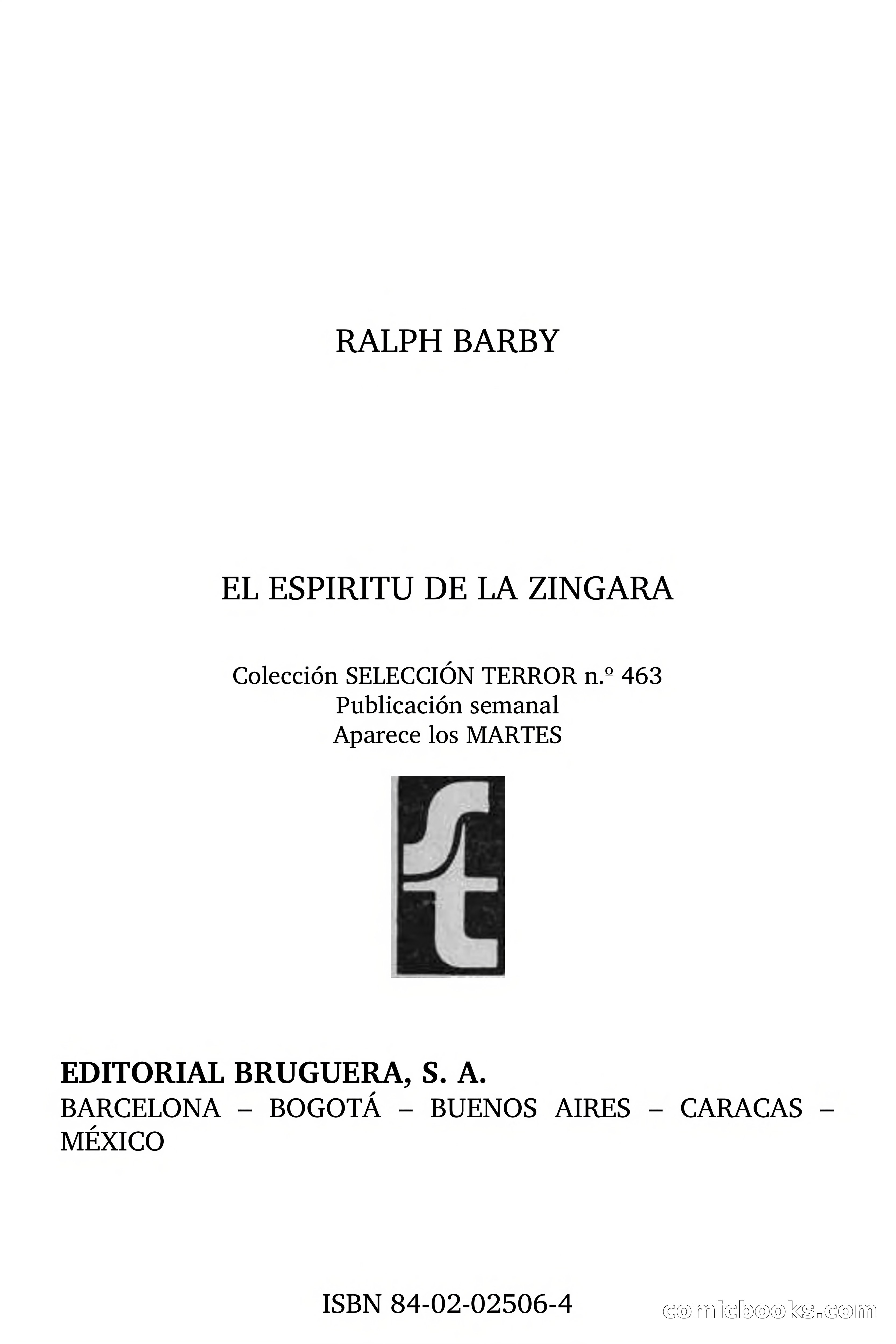 El espíritu de la zíngara — page 3 of 71