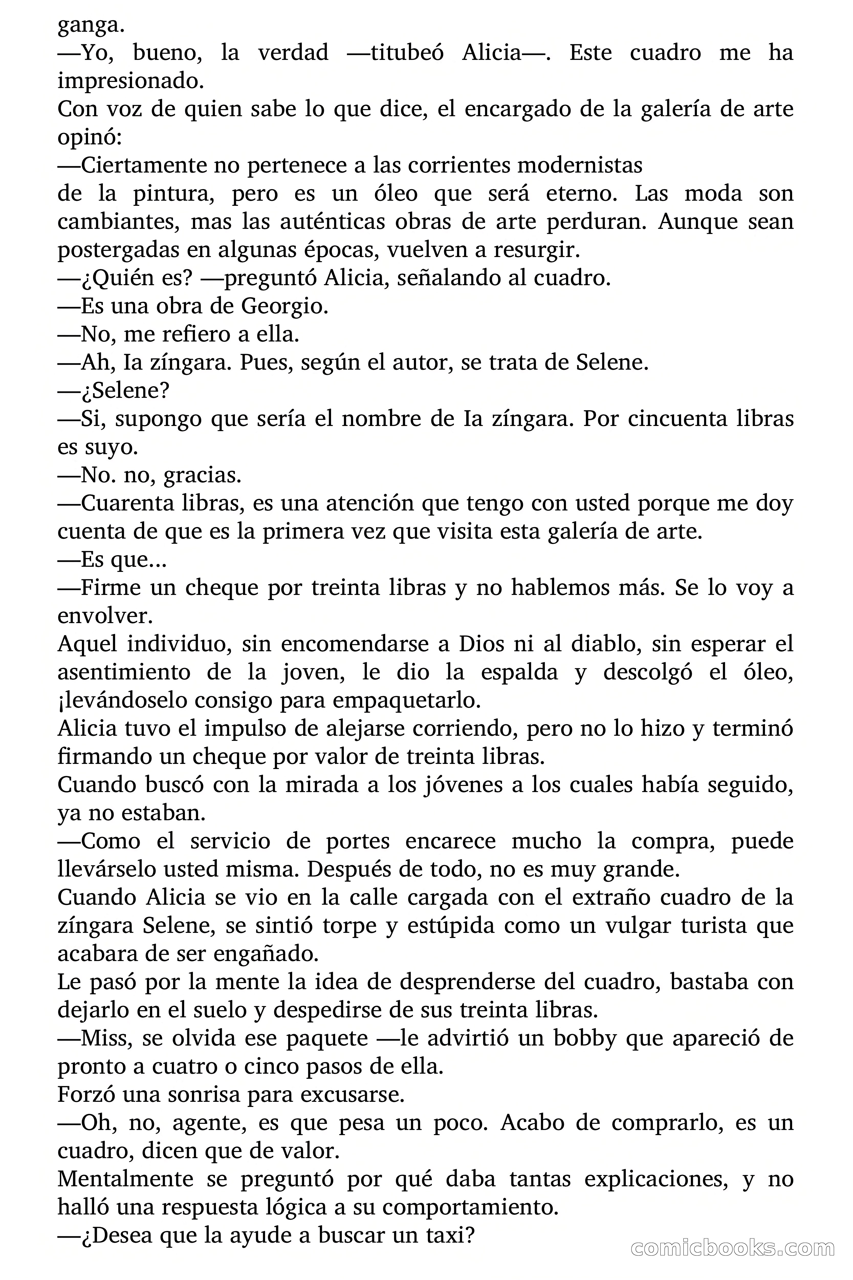 El espíritu de la zíngara — page 17 of 71