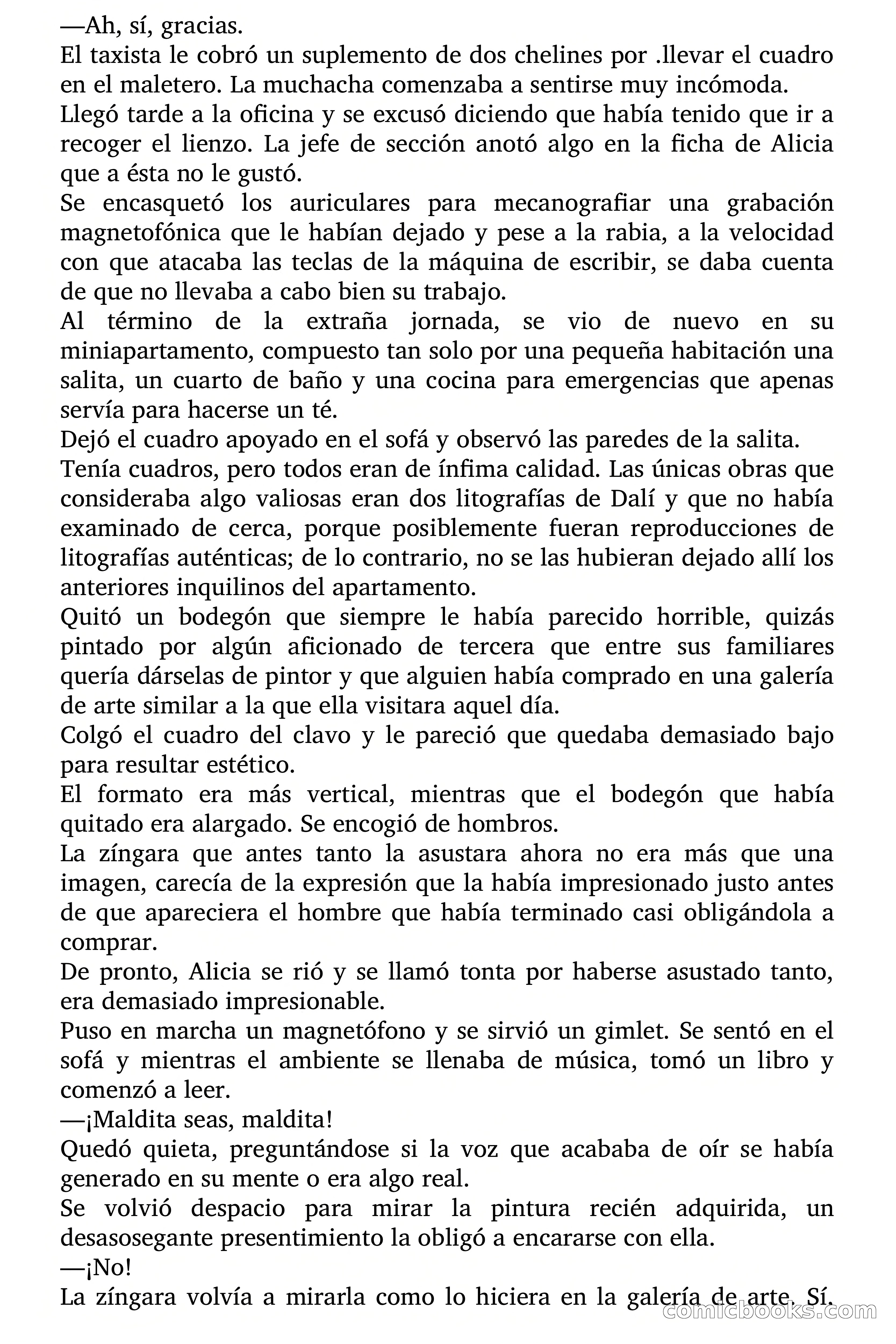 El espíritu de la zíngara — page 18 of 71