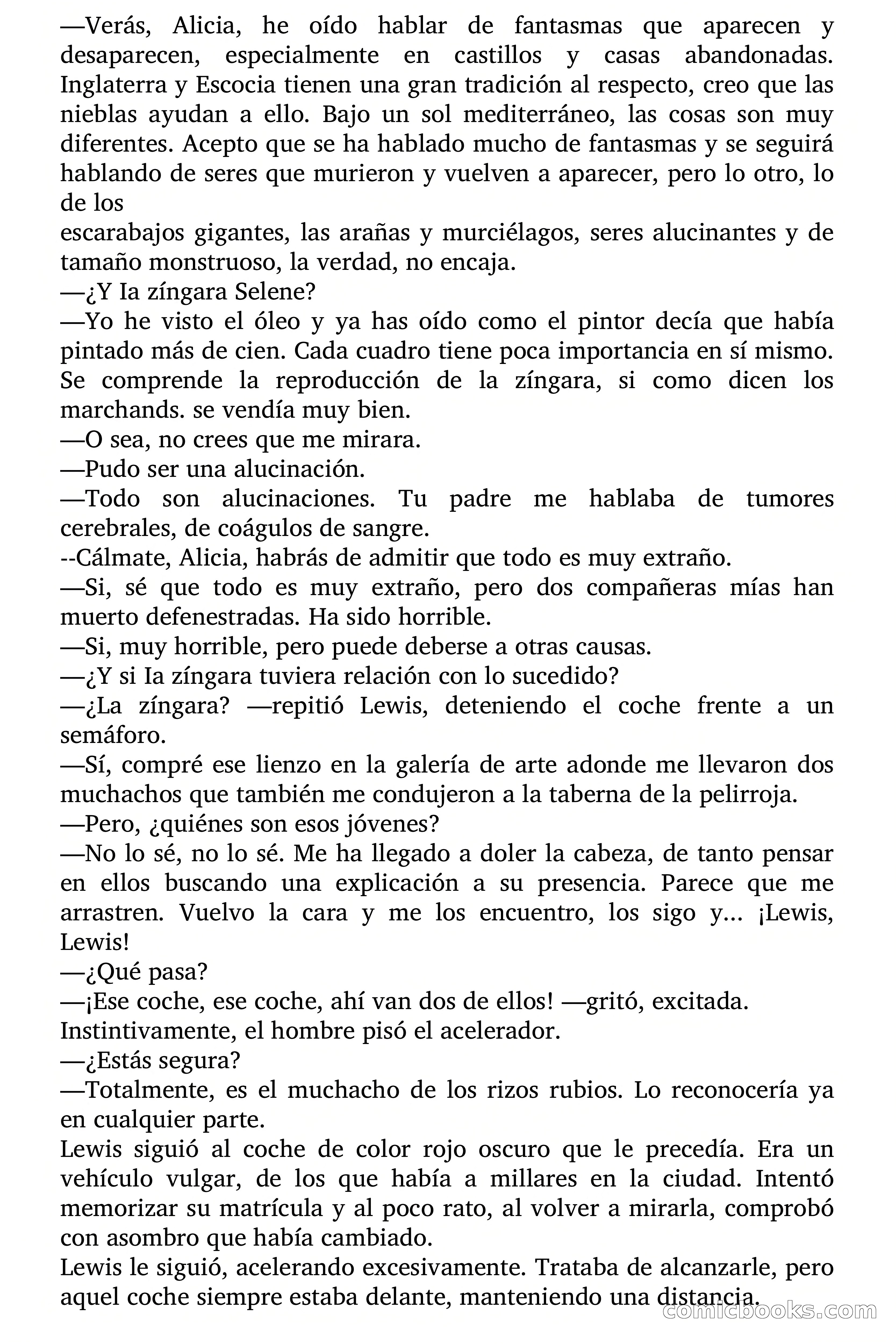El espíritu de la zíngara — page 33 of 71
