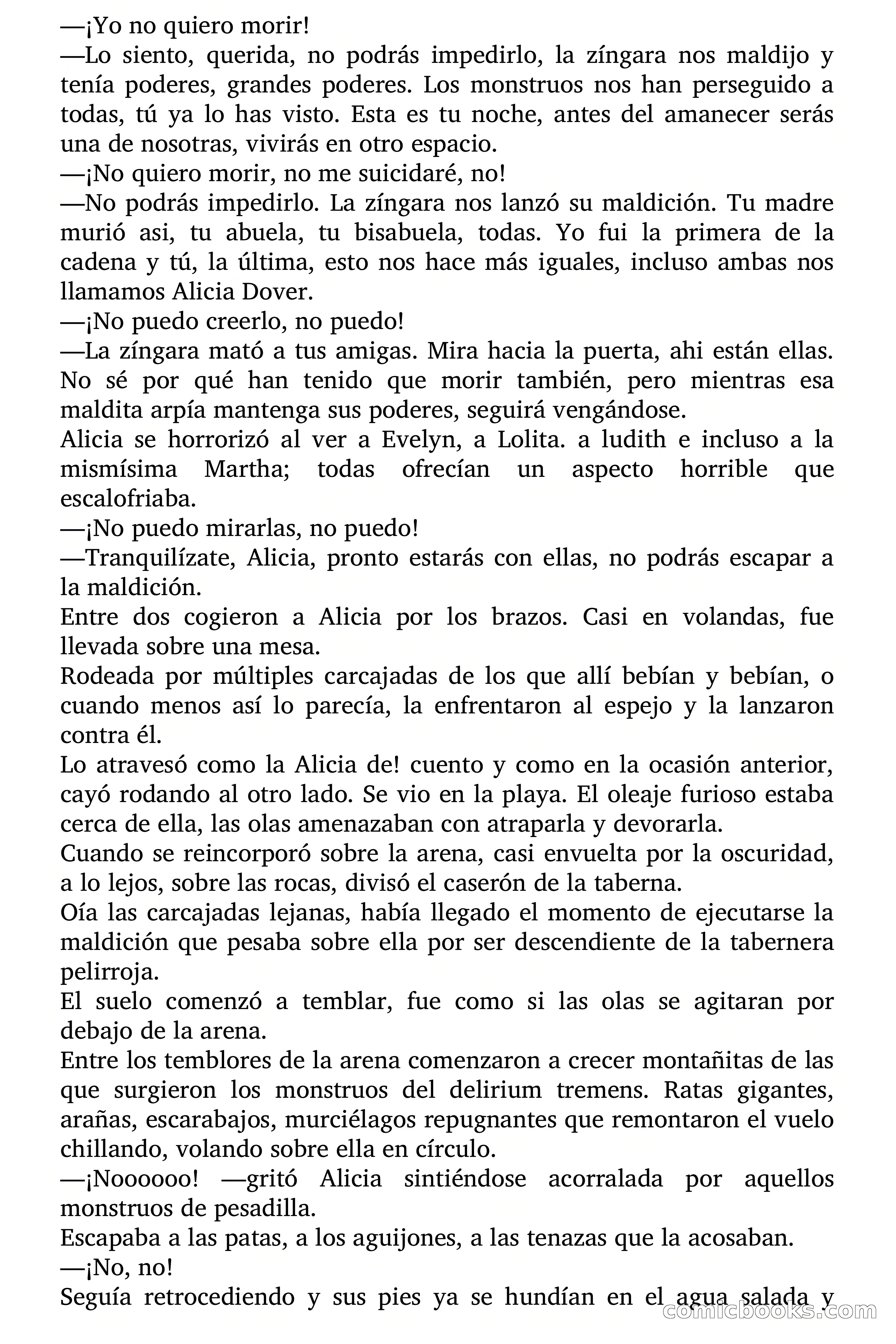 El espíritu de la zíngara — page 68 of 71