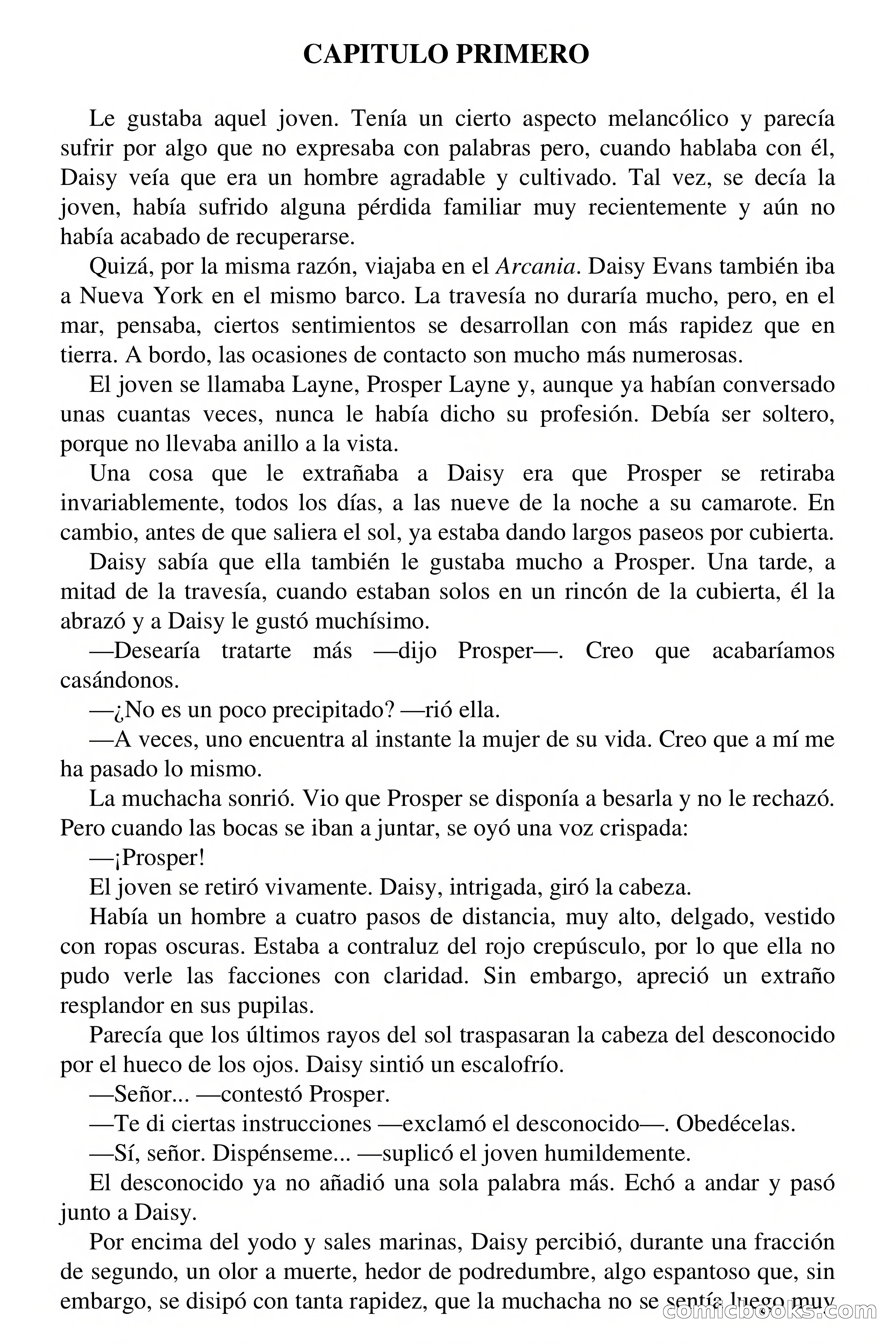 Clark Carrados: En la tumba, oscuridad — page 6 of 71