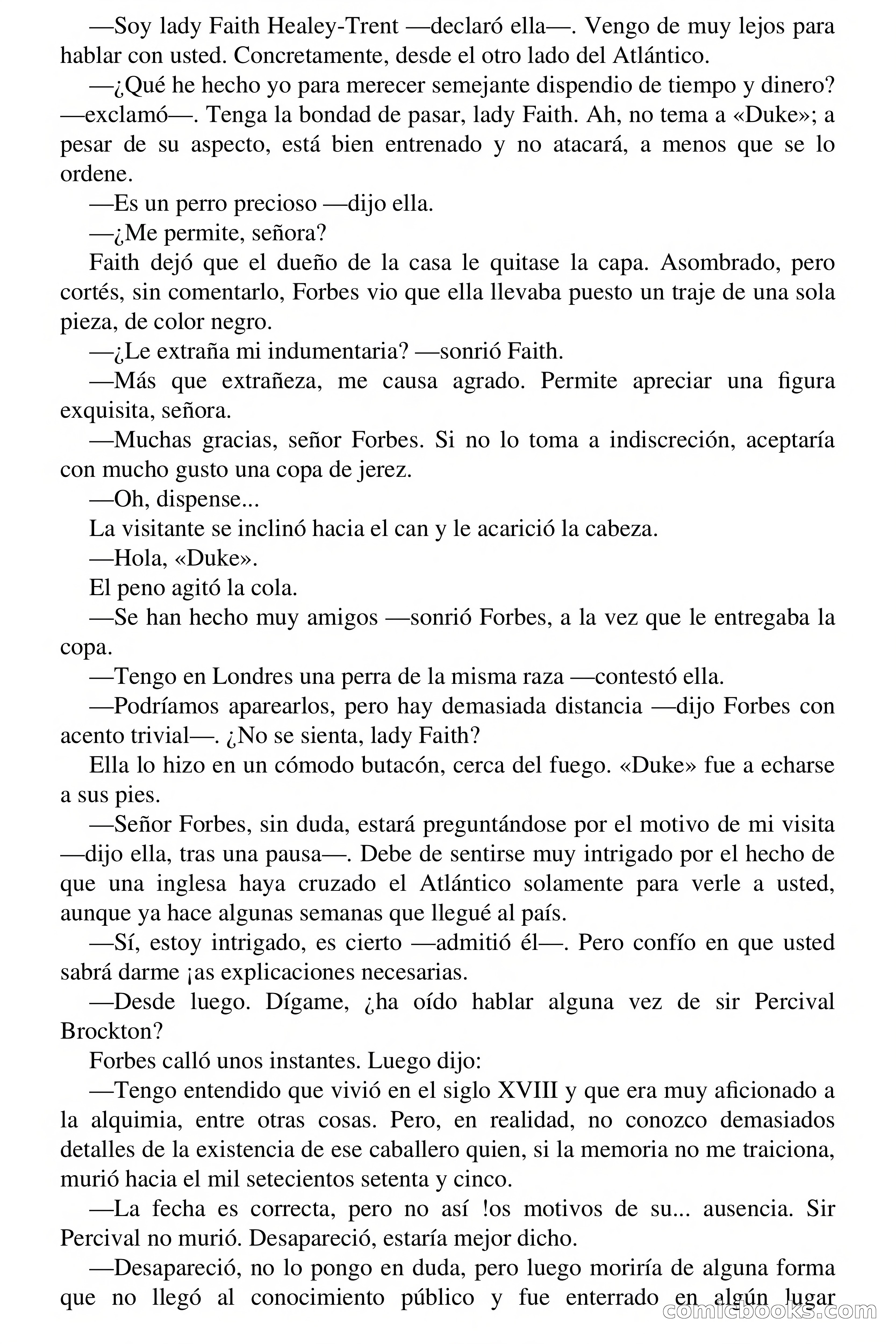 Clark Carrados: En la tumba, oscuridad — page 9 of 71