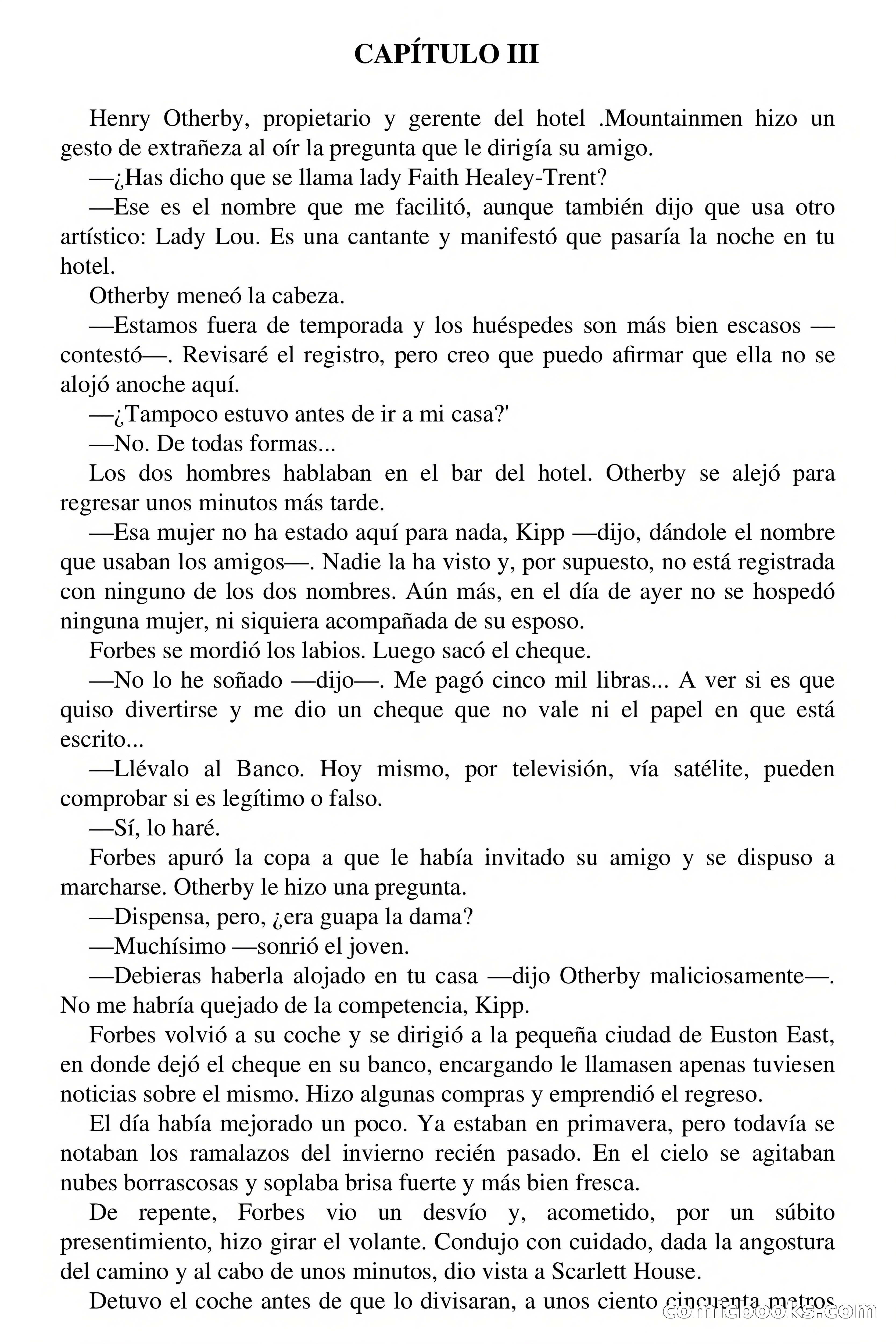 Clark Carrados: En la tumba, oscuridad — page 17 of 71
