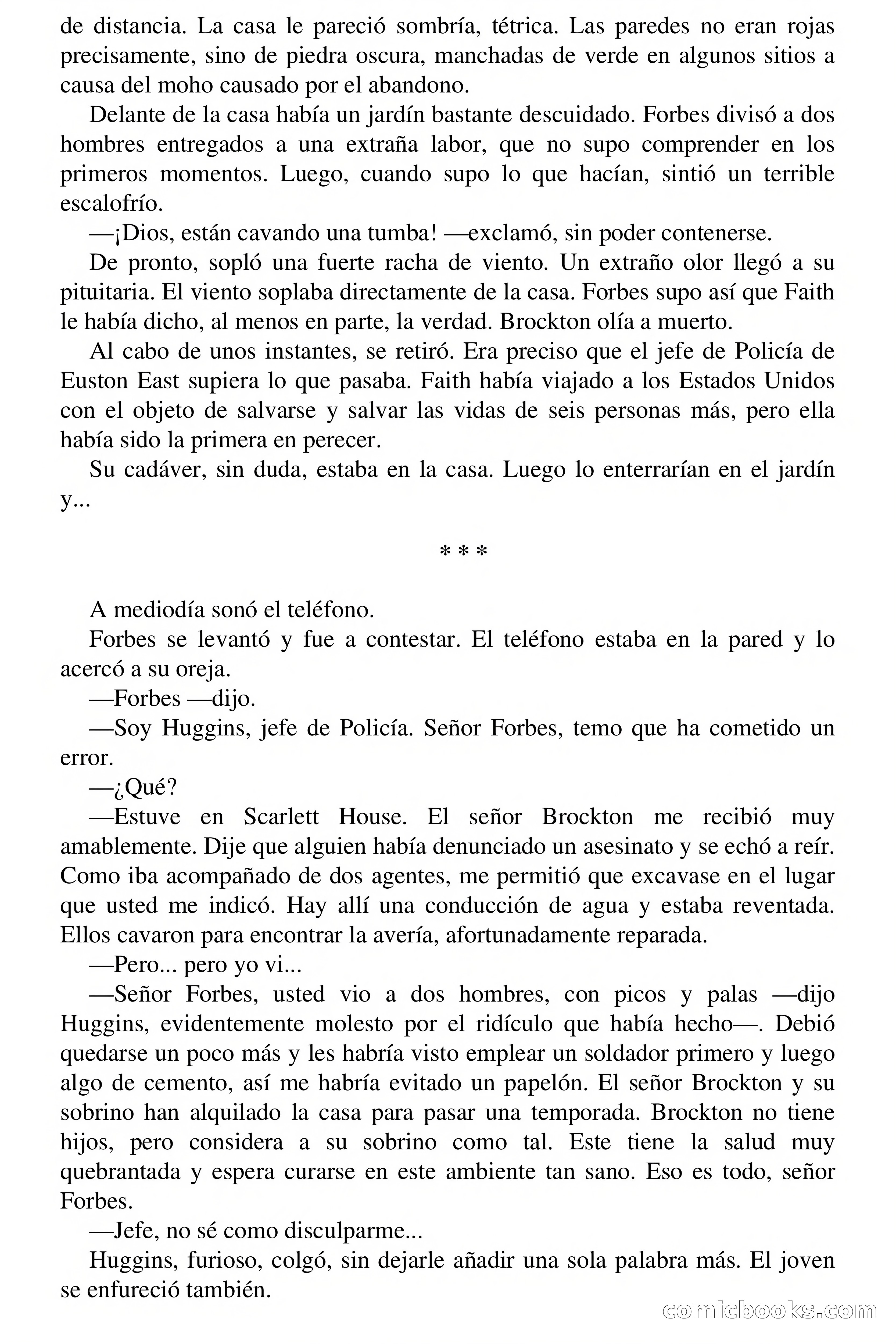 Clark Carrados: En la tumba, oscuridad — page 18 of 71
