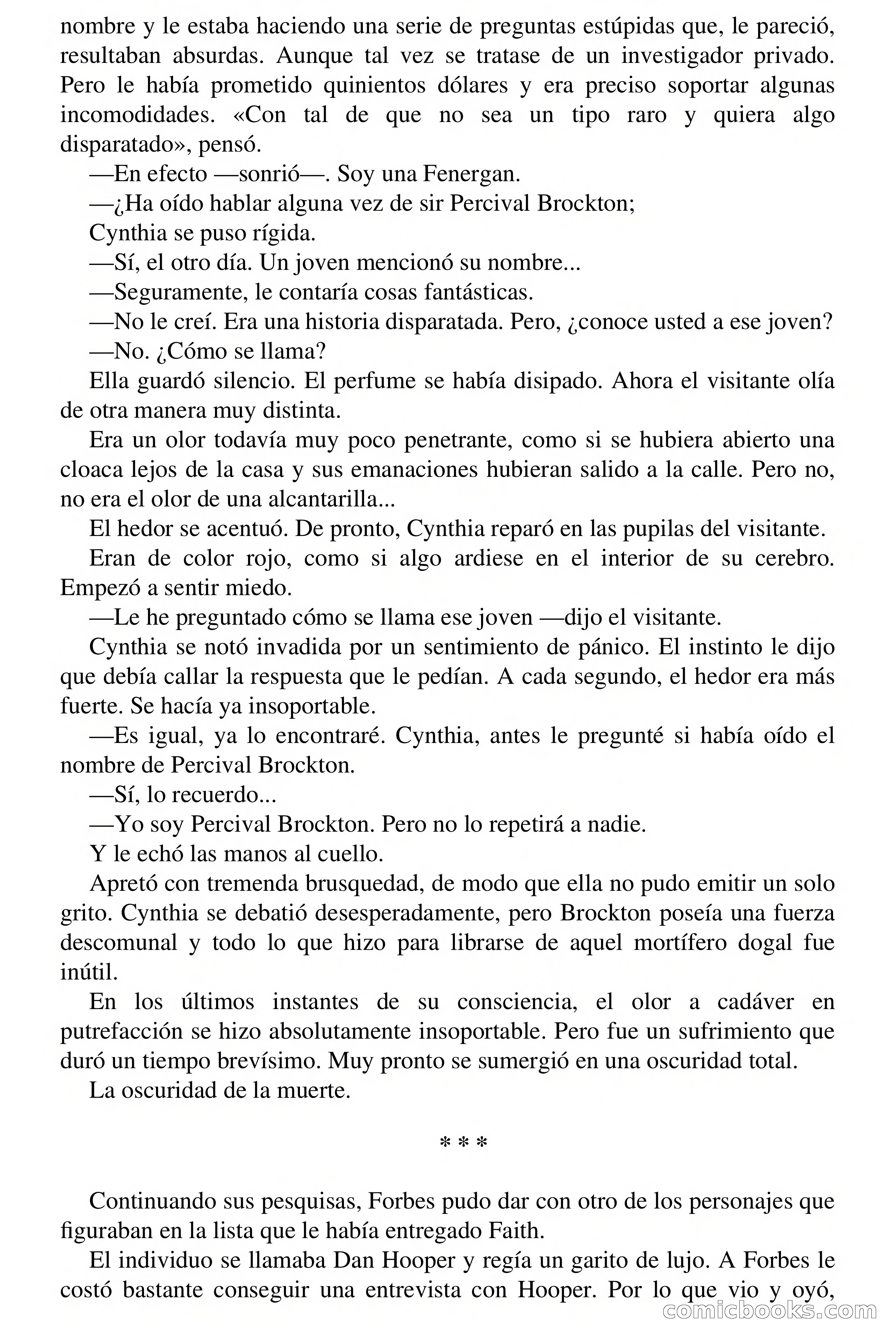 Clark Carrados: En la tumba, oscuridad — page 23 of 71