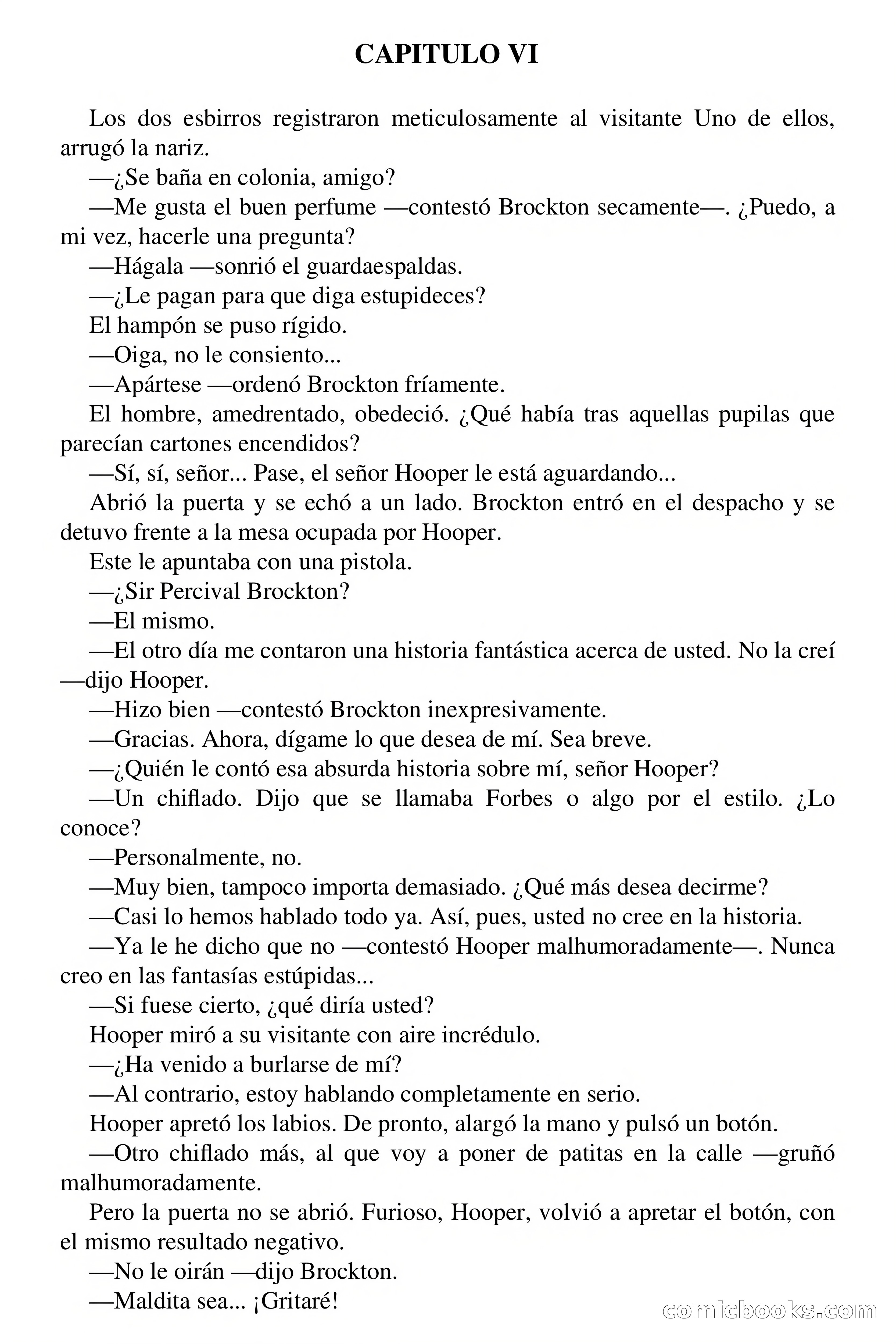 Clark Carrados: En la tumba, oscuridad — page 33 of 71