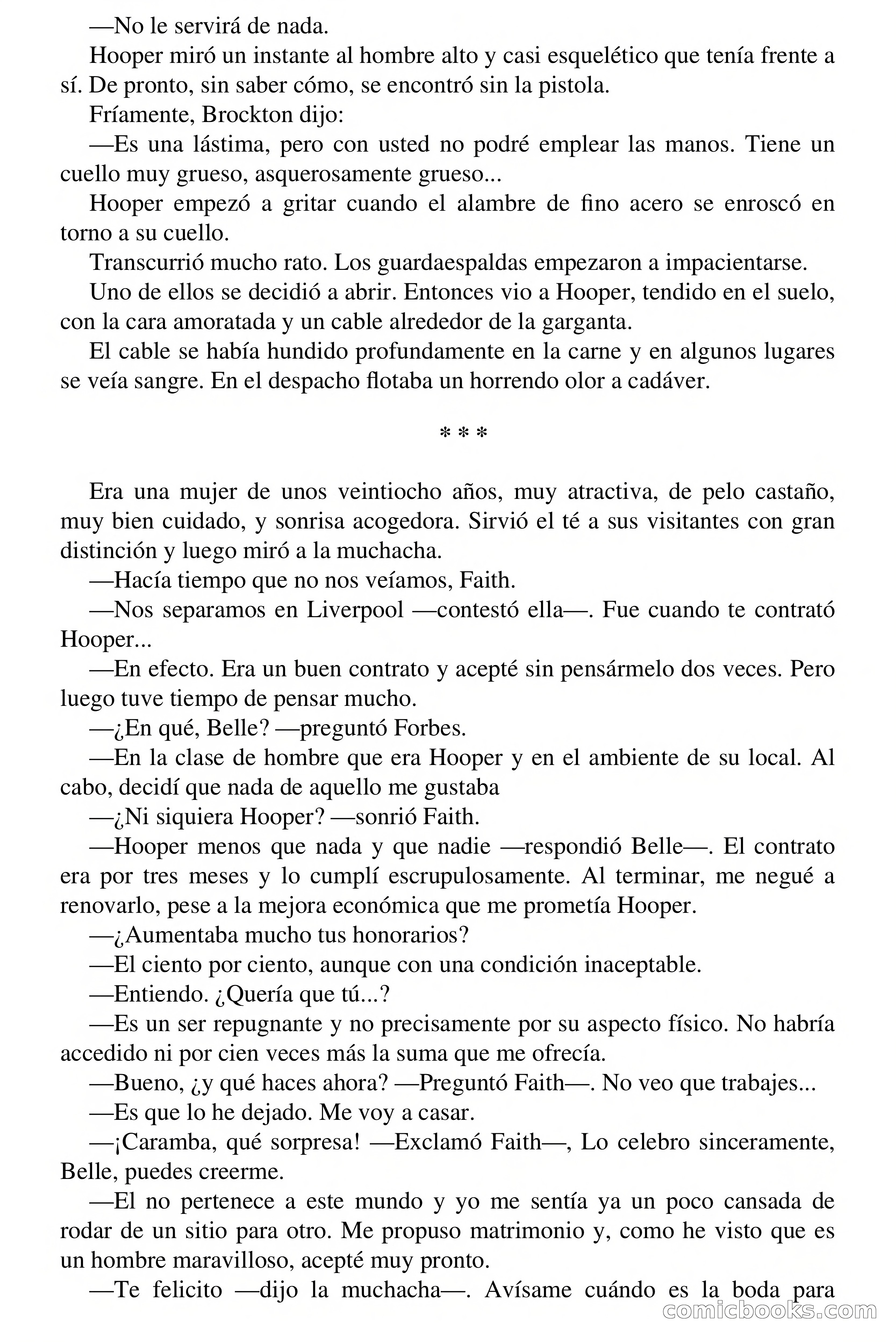 Clark Carrados: En la tumba, oscuridad — page 34 of 71