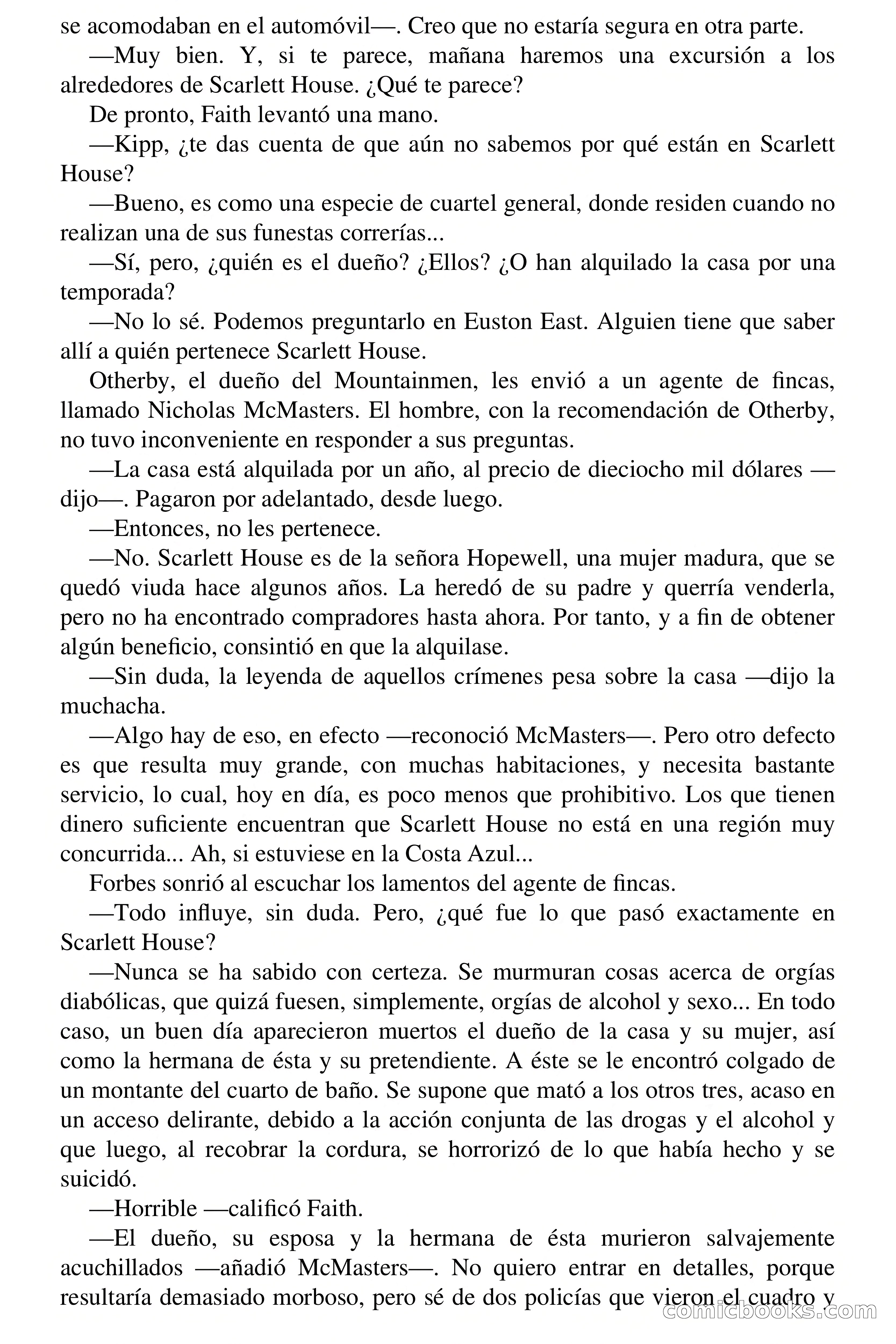 Clark Carrados: En la tumba, oscuridad — page 40 of 71