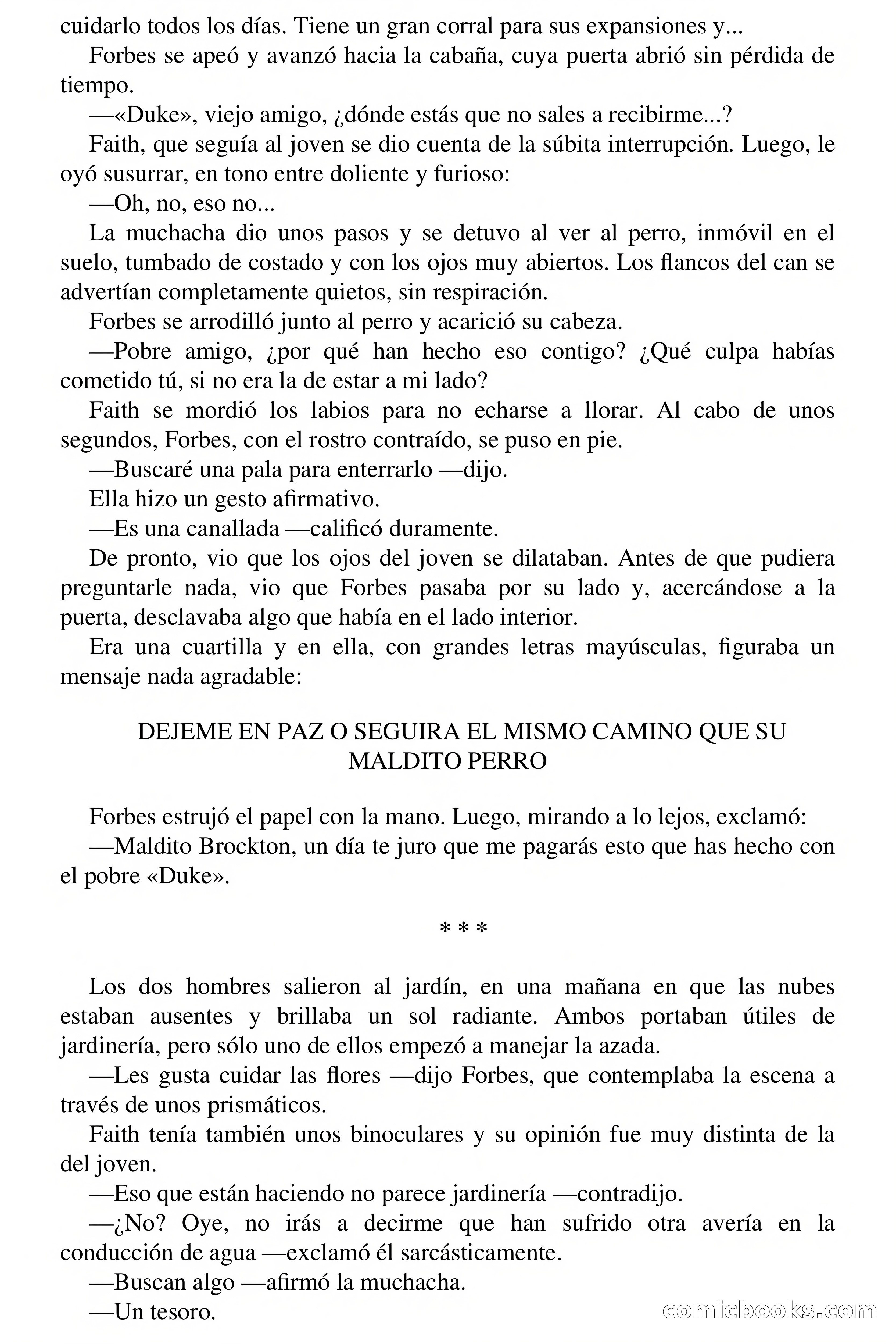 Clark Carrados: En la tumba, oscuridad — page 42 of 71