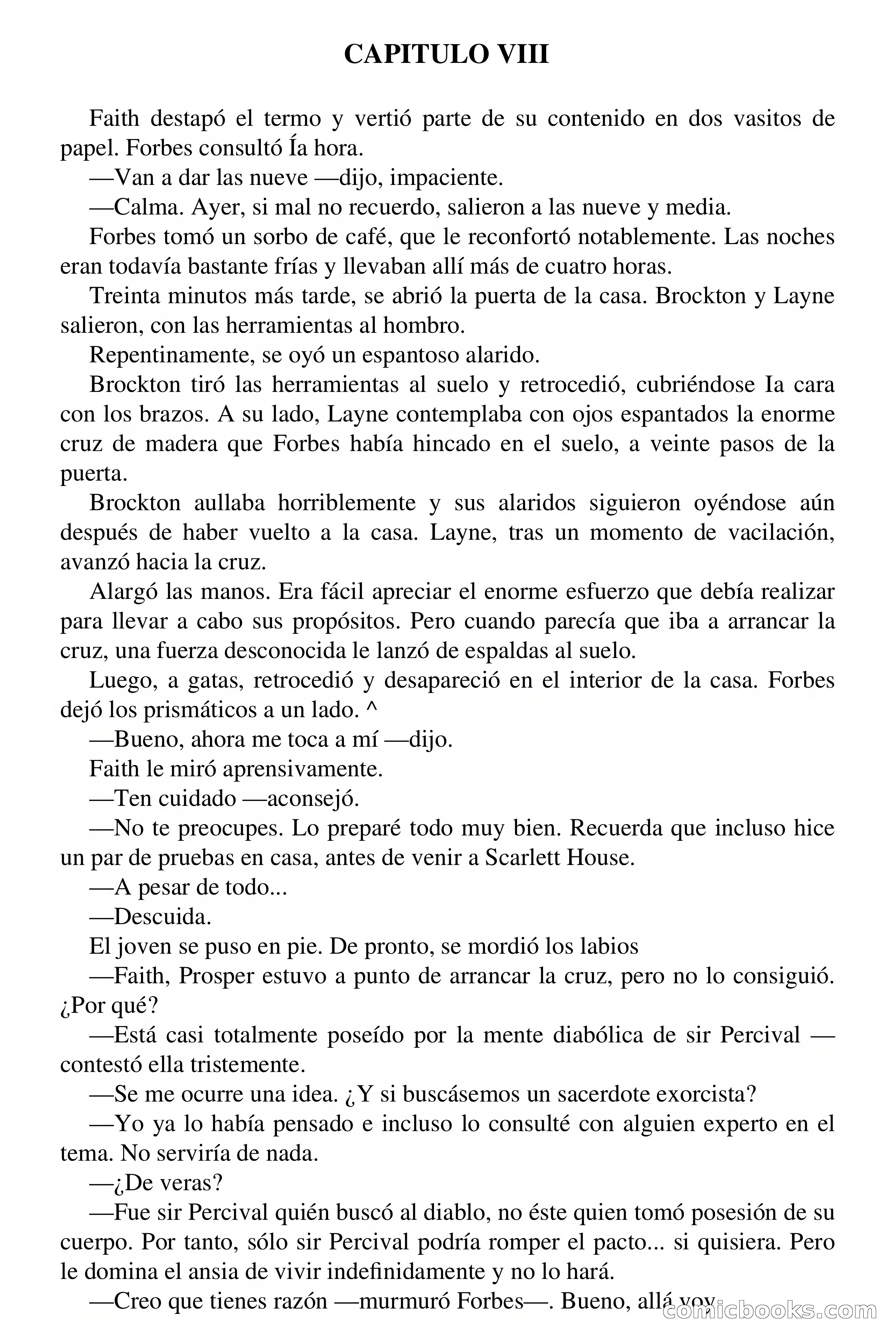 Clark Carrados: En la tumba, oscuridad — page 44 of 71