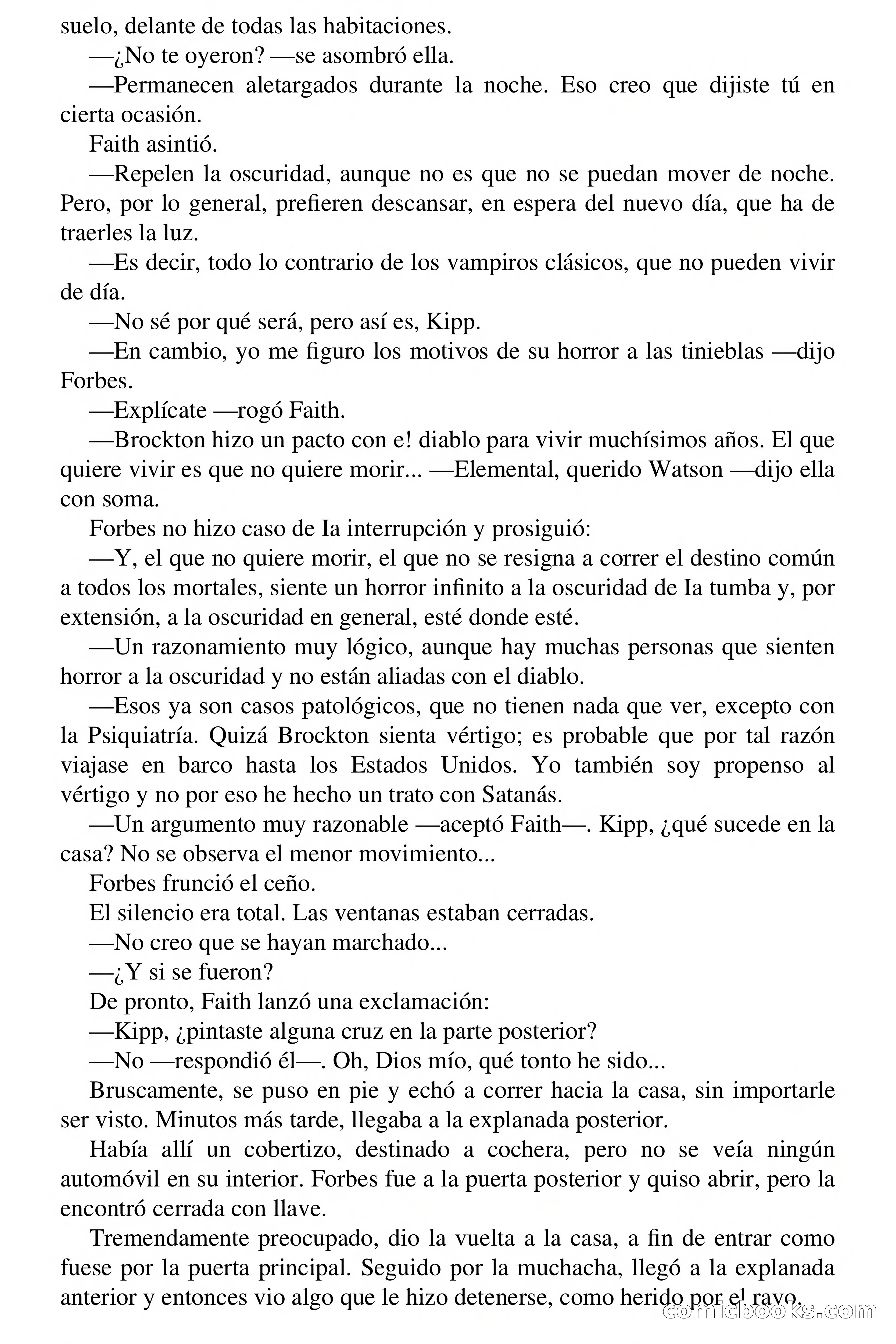 Clark Carrados: En la tumba, oscuridad — page 47 of 71