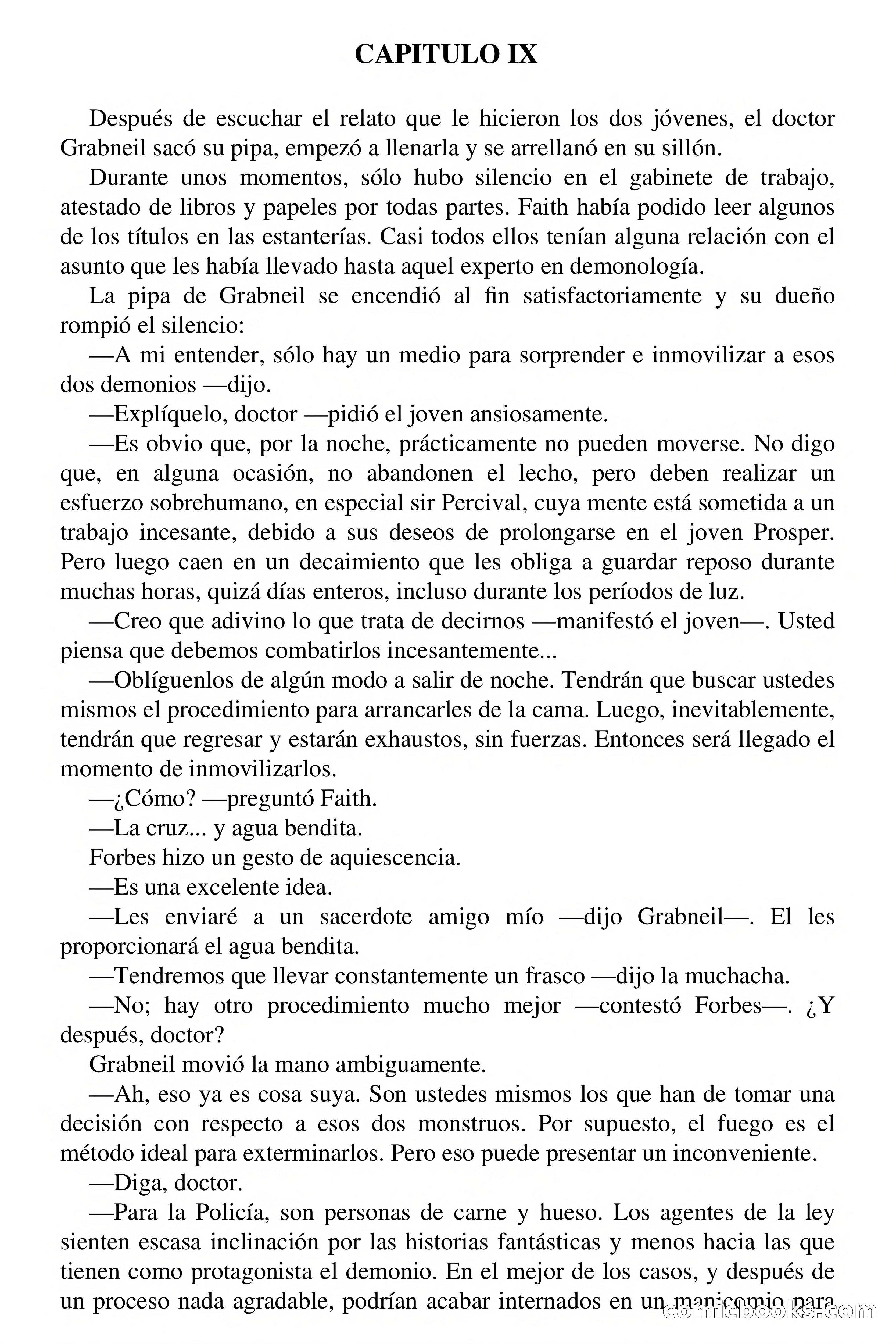 Clark Carrados: En la tumba, oscuridad — page 49 of 71