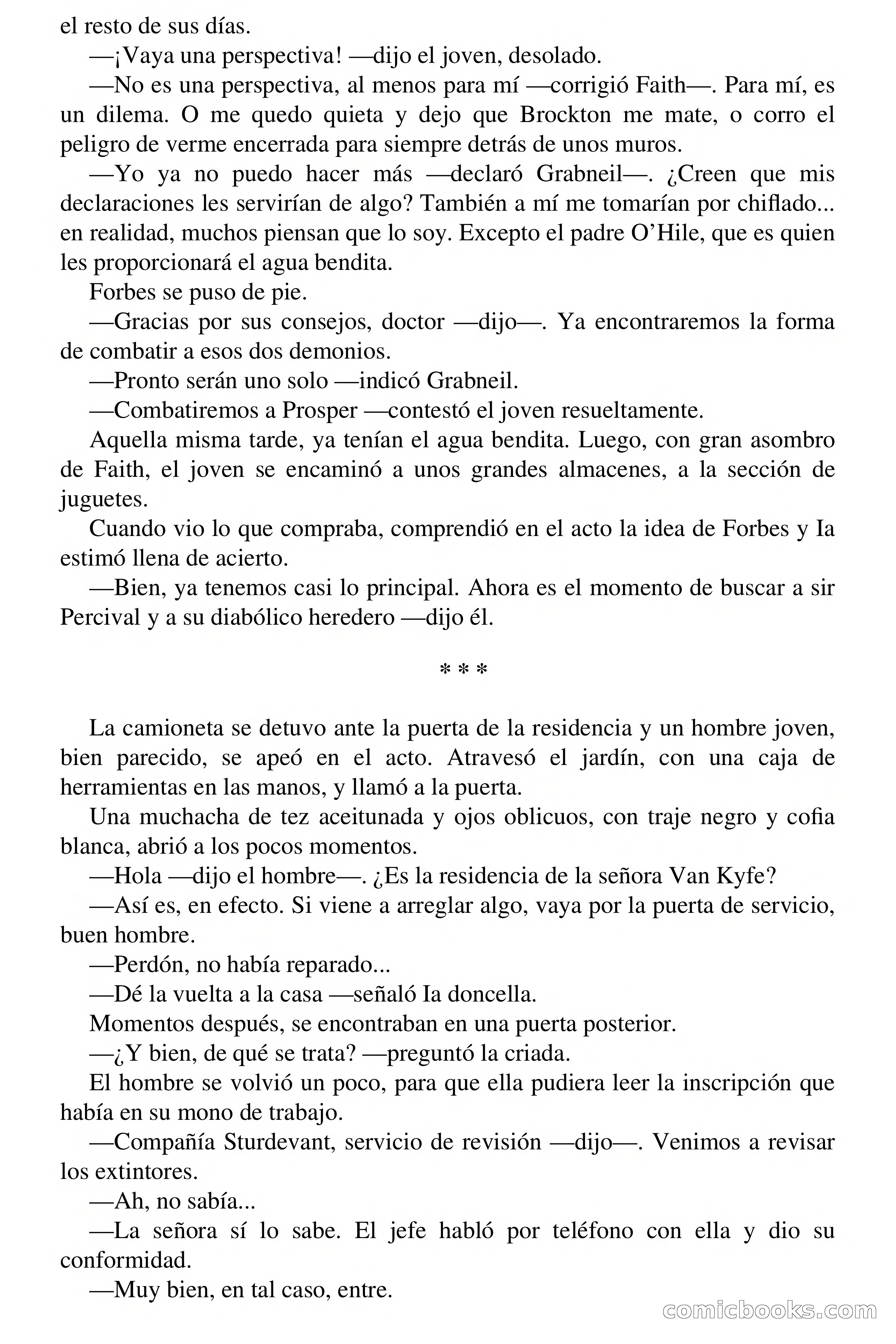 Clark Carrados: En la tumba, oscuridad — page 50 of 71