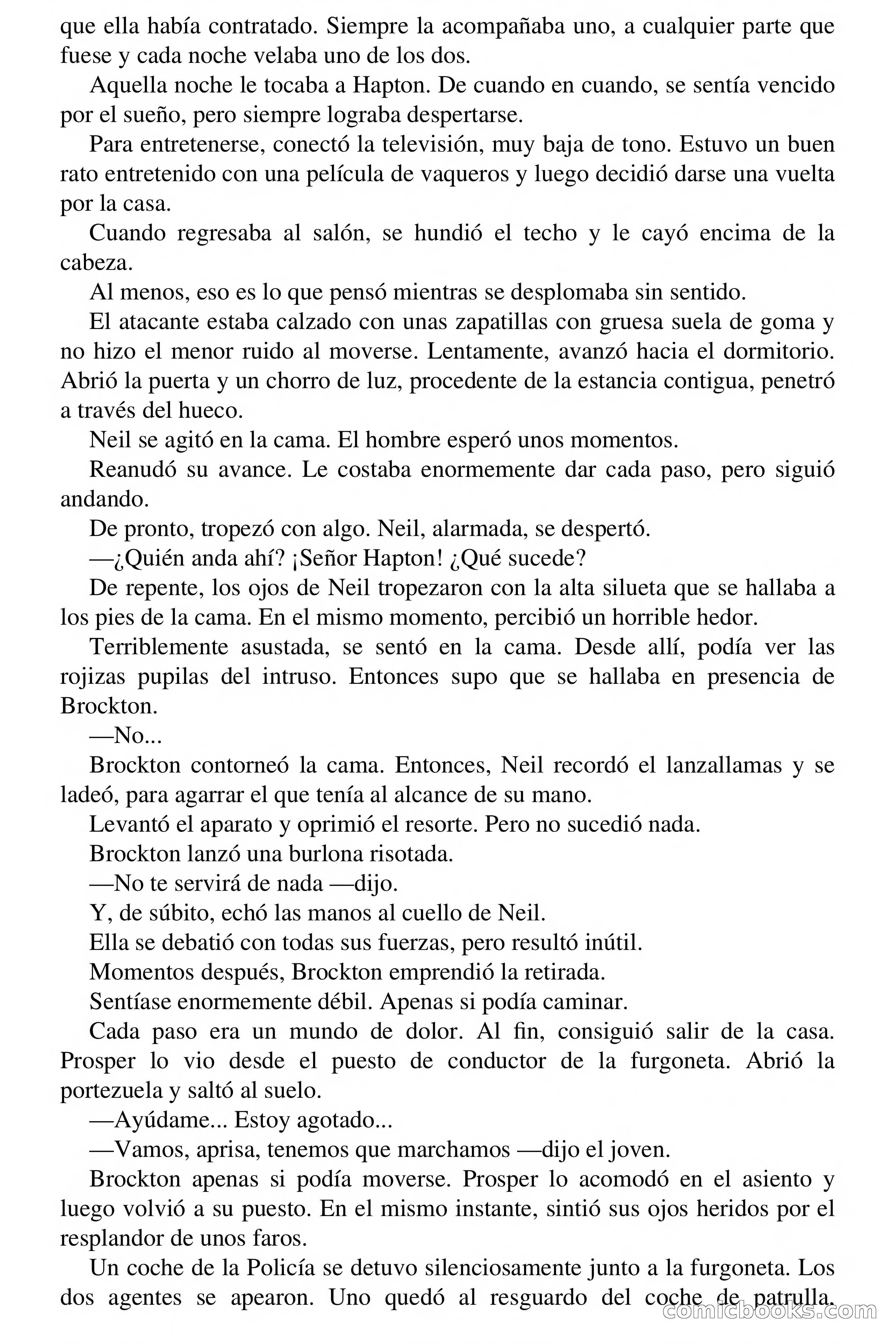 Clark Carrados: En la tumba, oscuridad — page 52 of 71