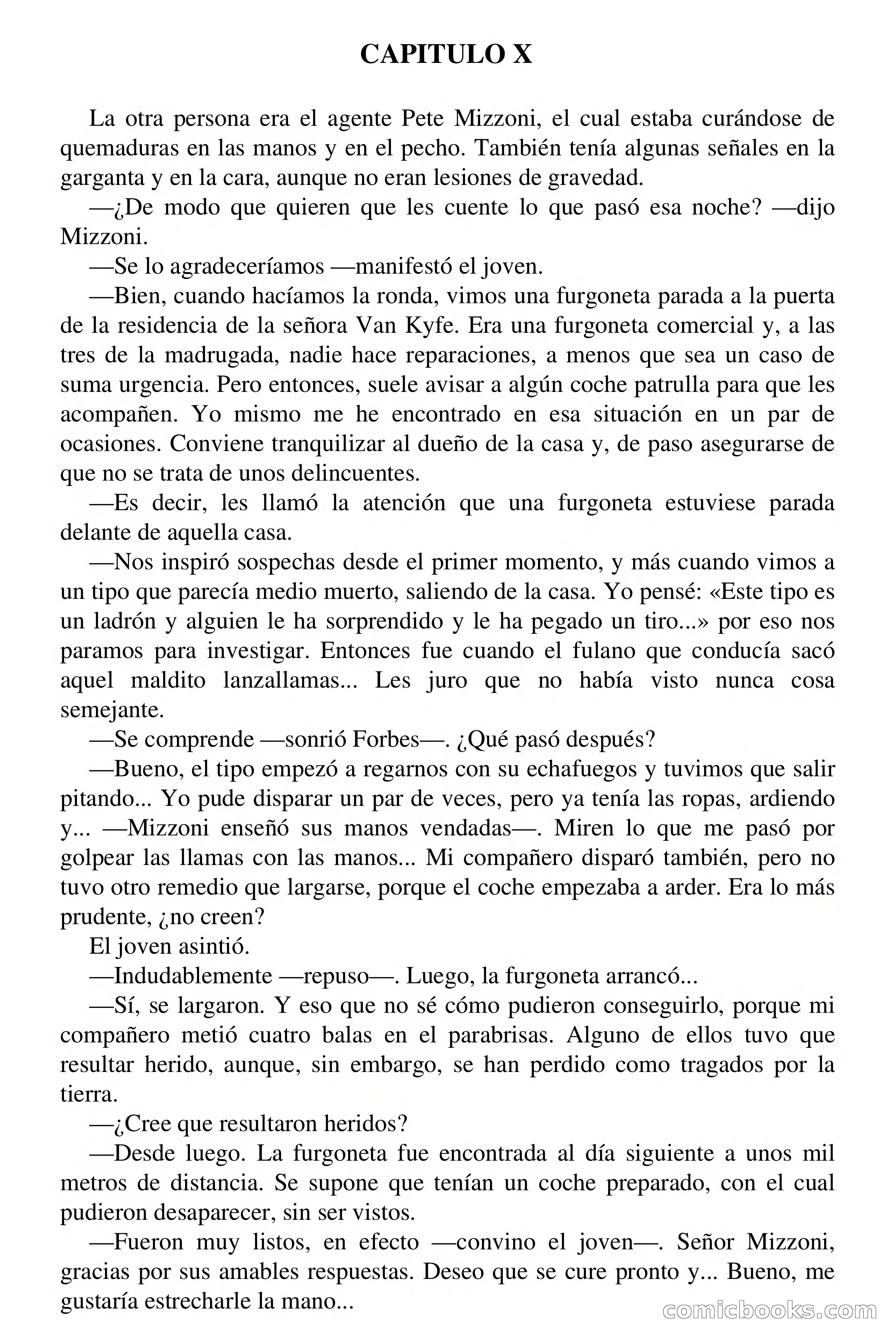 Clark Carrados: En la tumba, oscuridad — page 55 of 71