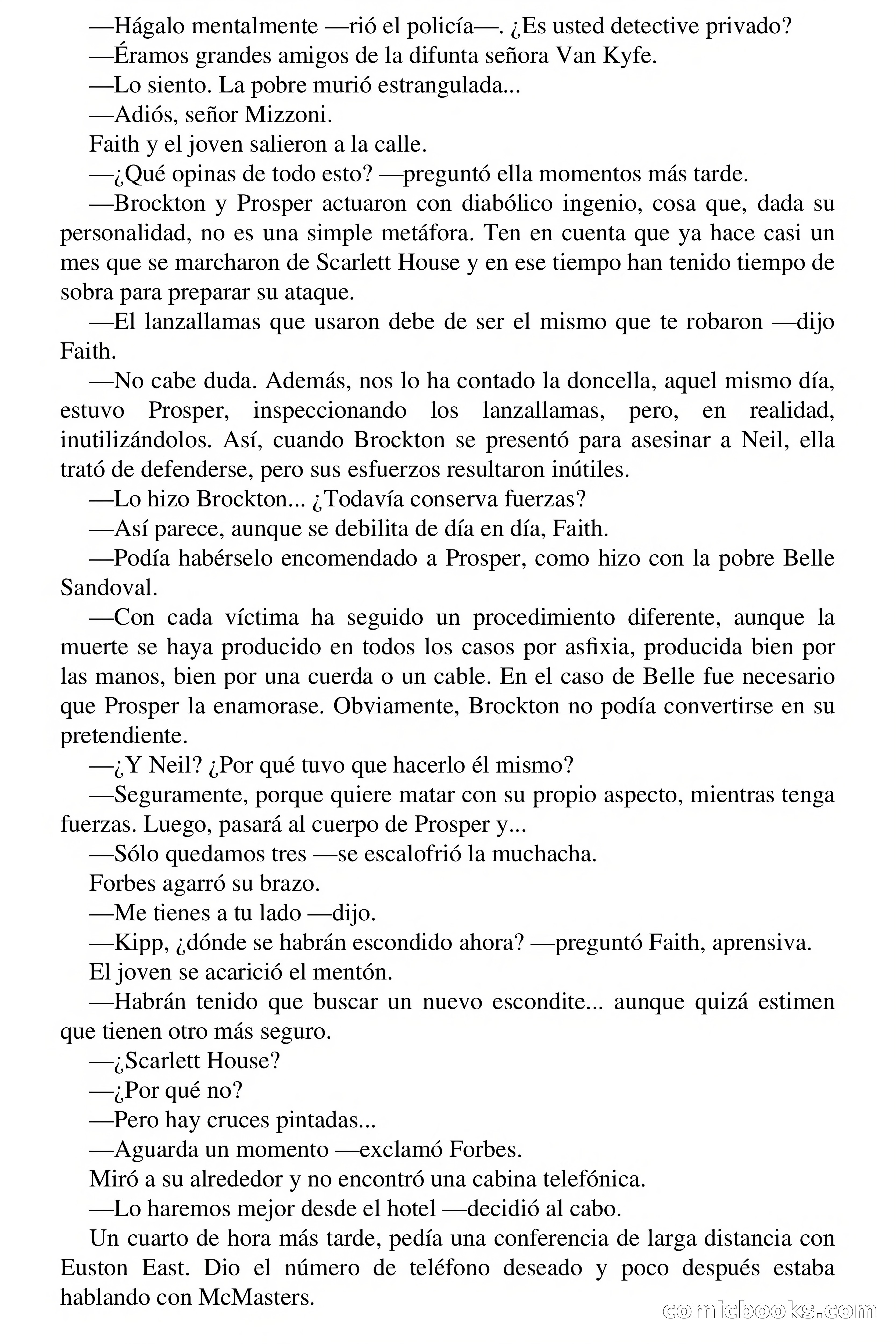 Clark Carrados: En la tumba, oscuridad — page 56 of 71