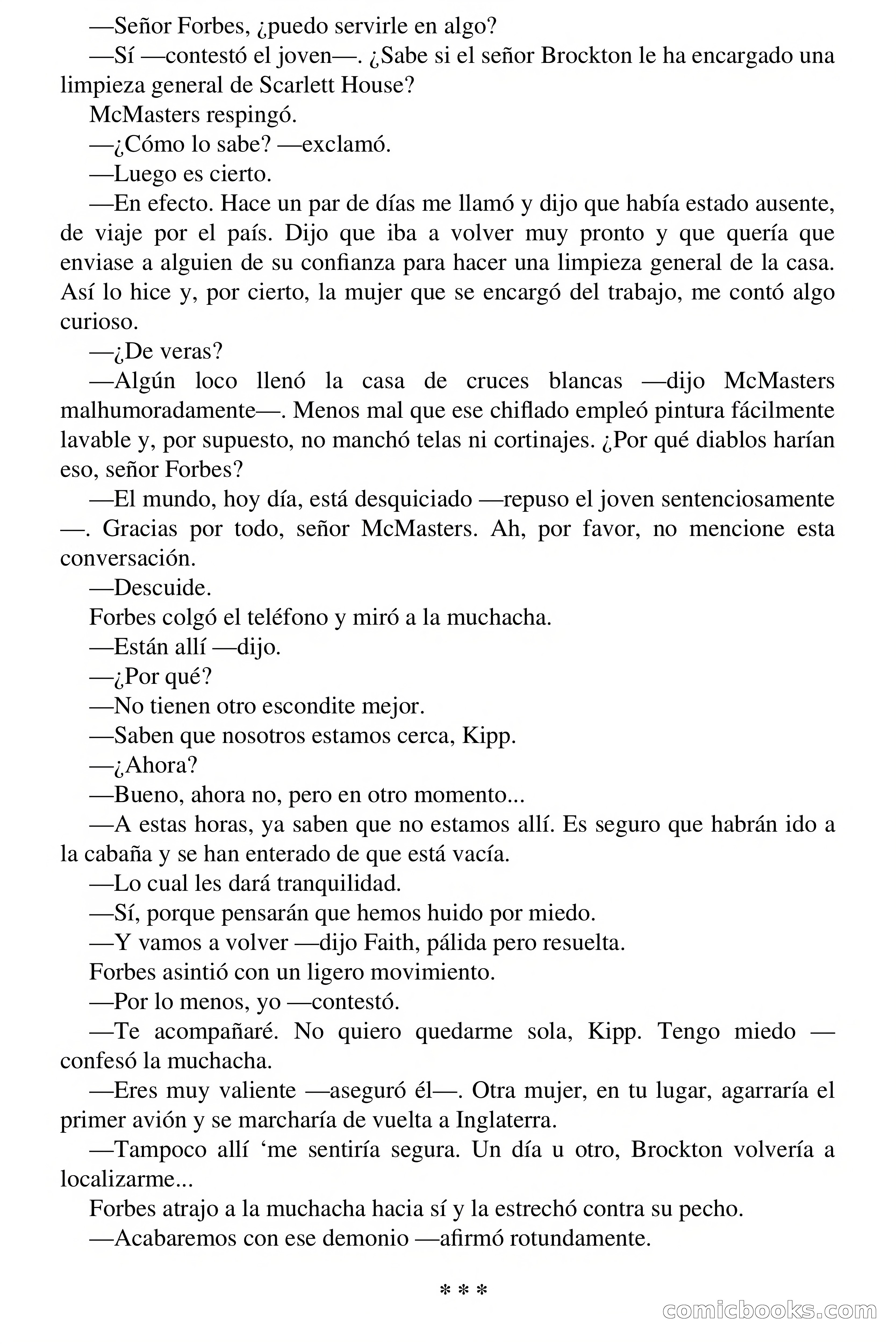 Clark Carrados: En la tumba, oscuridad — page 57 of 71