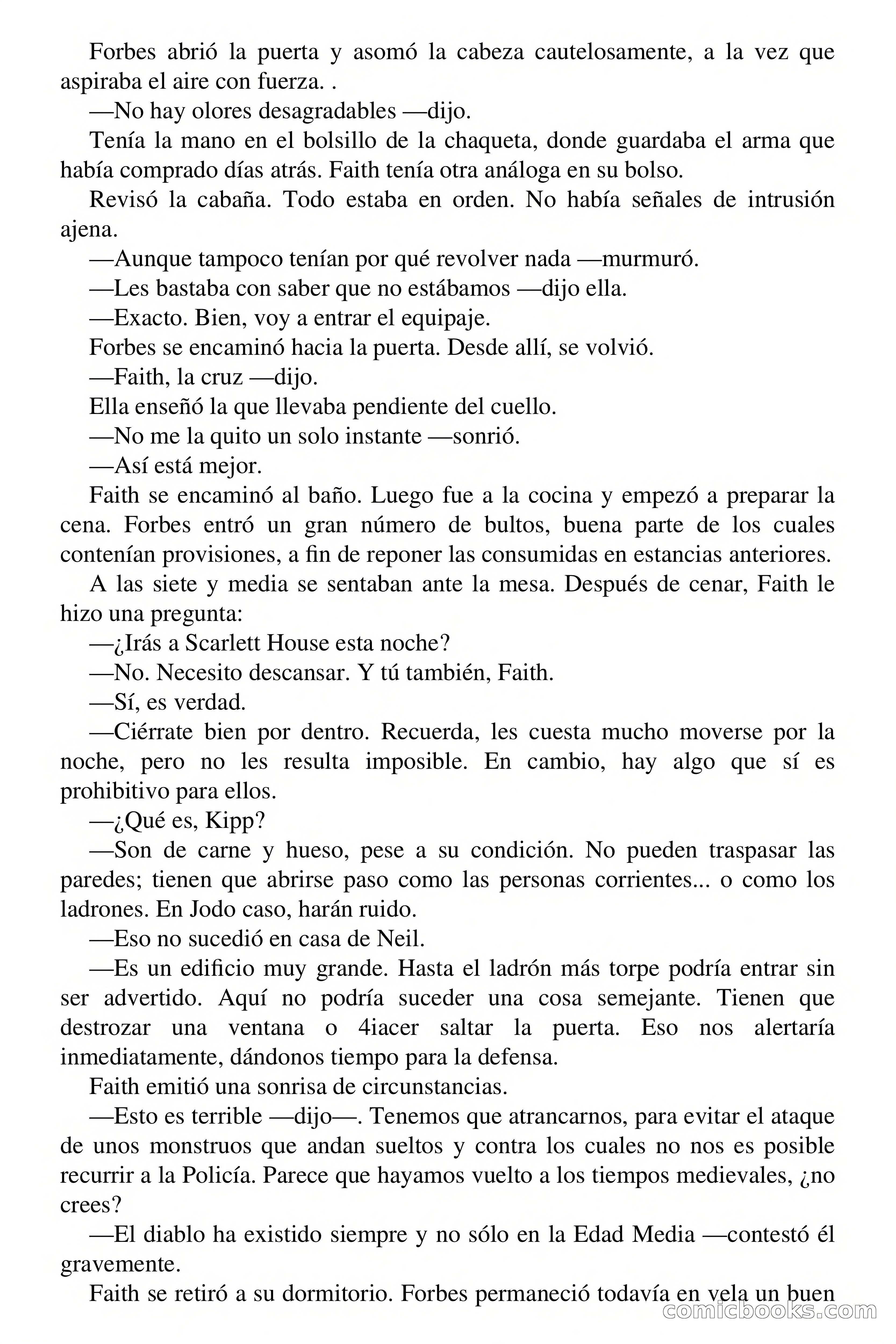 Clark Carrados: En la tumba, oscuridad — page 58 of 71