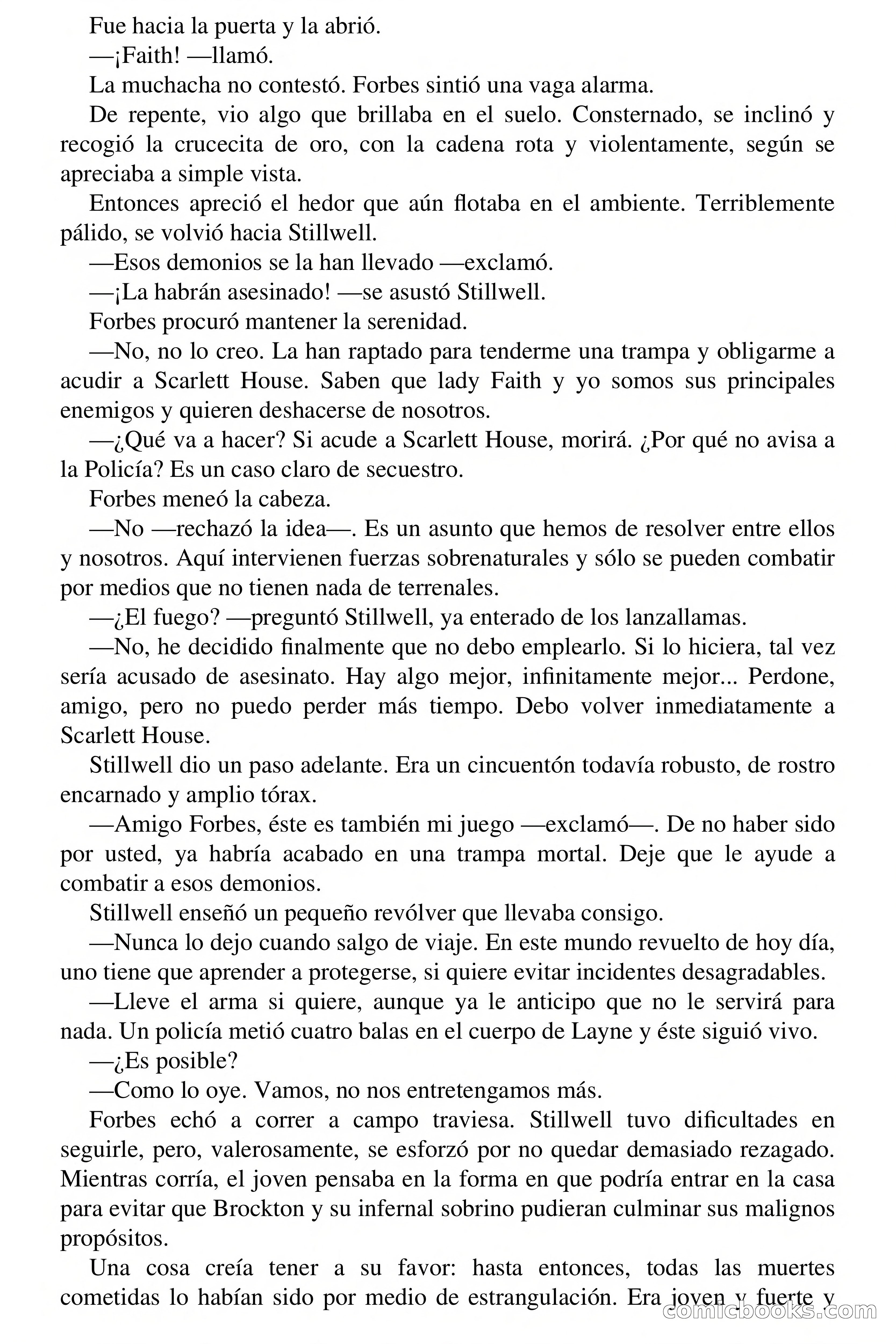 Clark Carrados: En la tumba, oscuridad — page 62 of 71