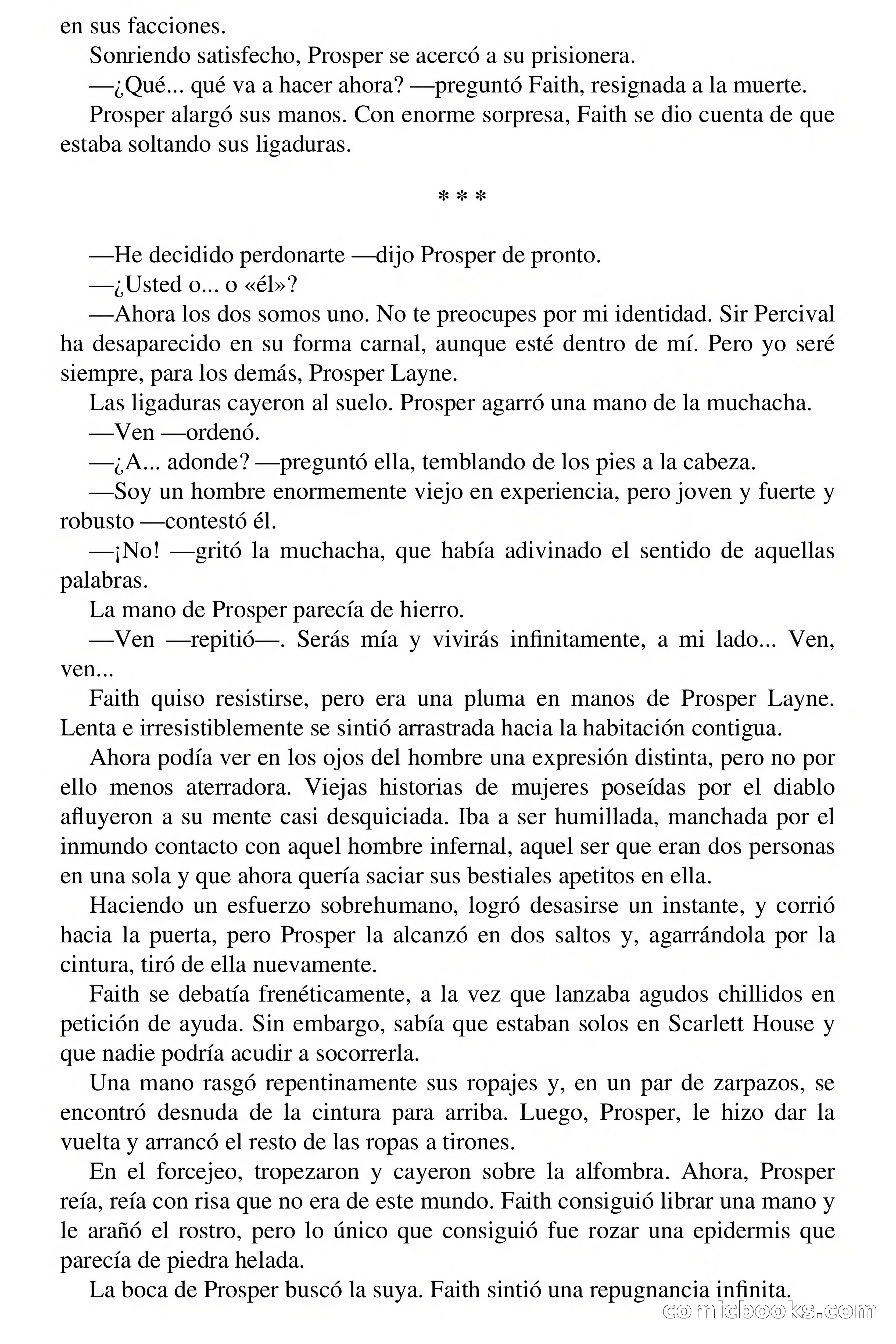 Clark Carrados: En la tumba, oscuridad — page 67 of 71