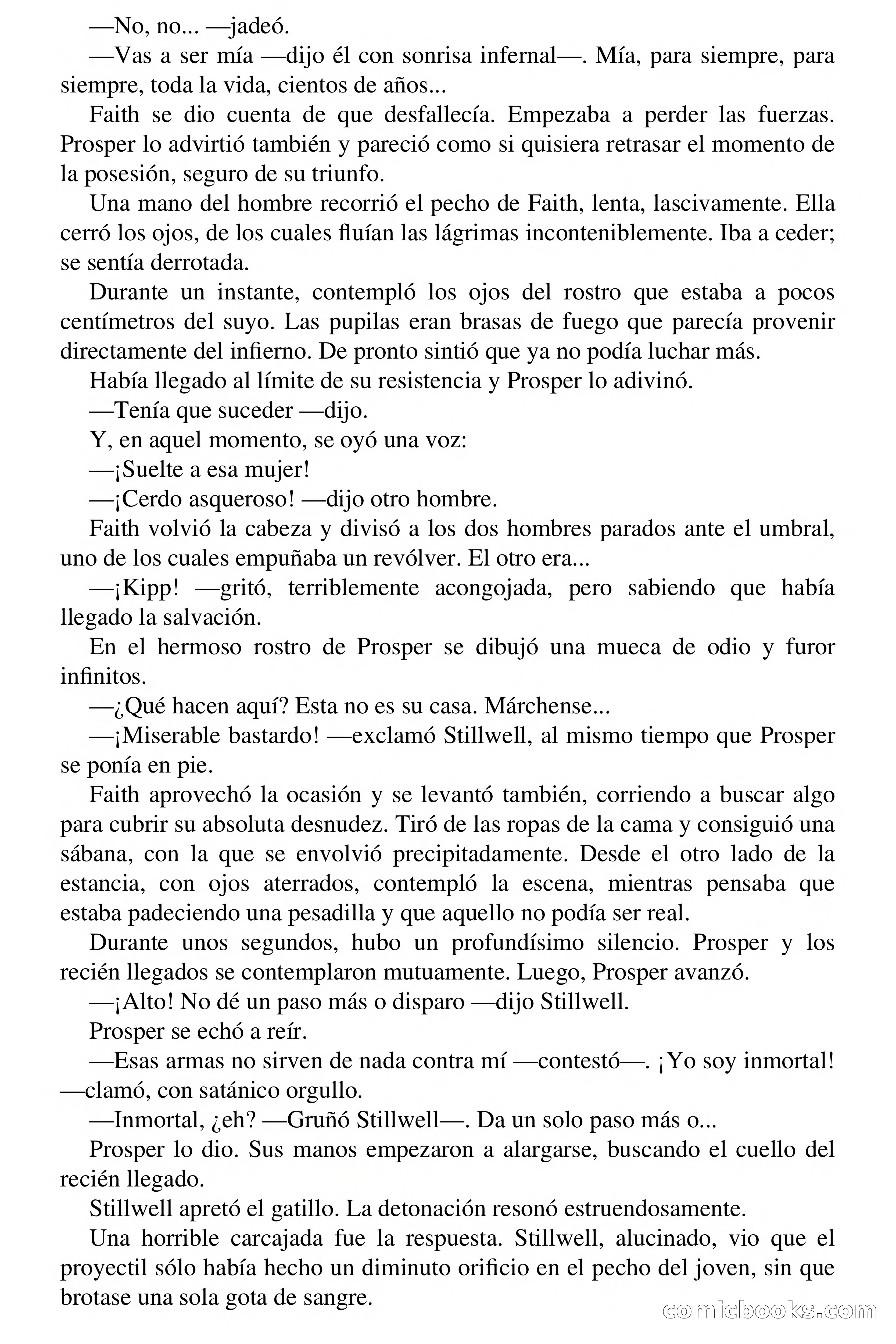 Clark Carrados: En la tumba, oscuridad — page 68 of 71