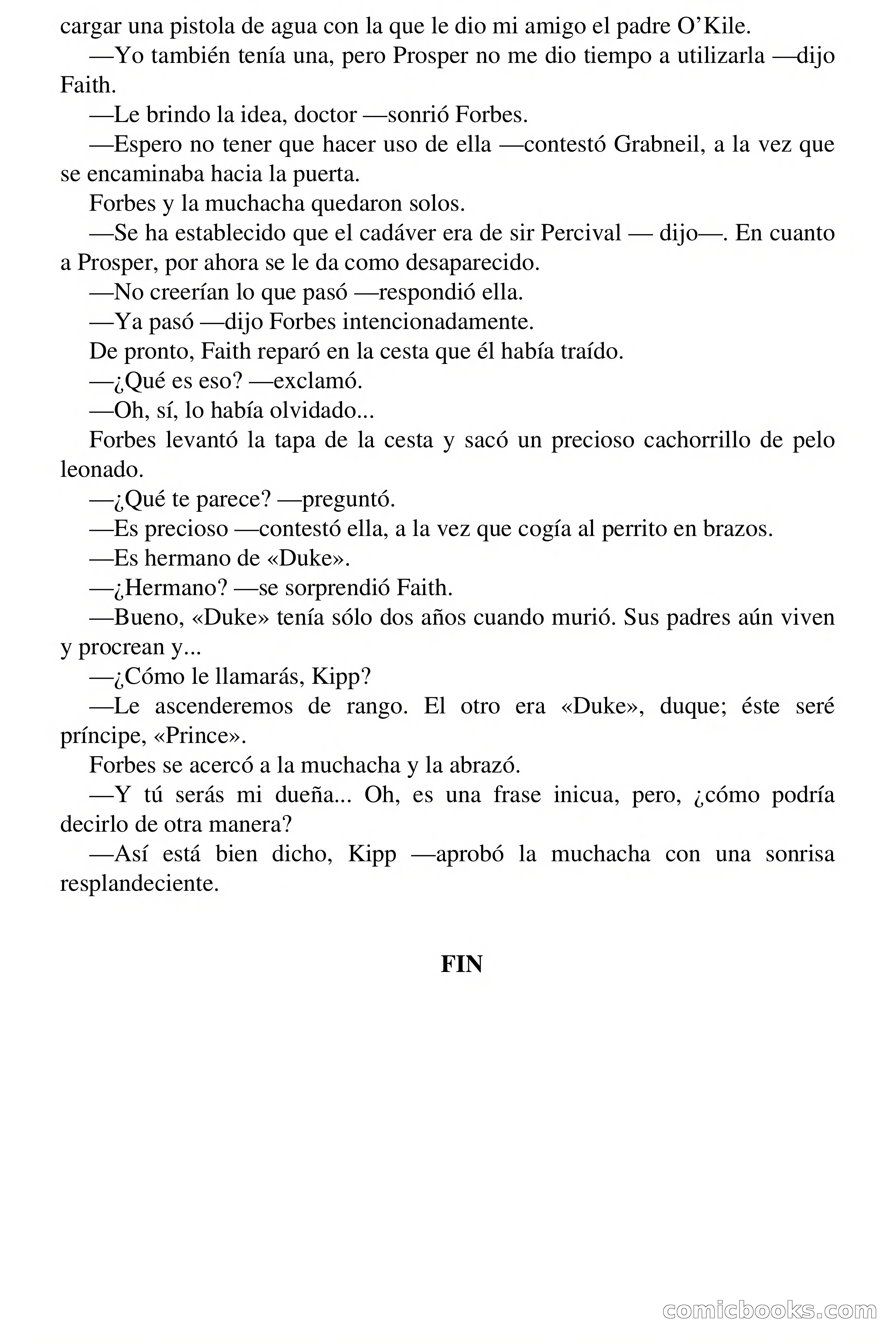 Clark Carrados: En la tumba, oscuridad — page 71 of 71