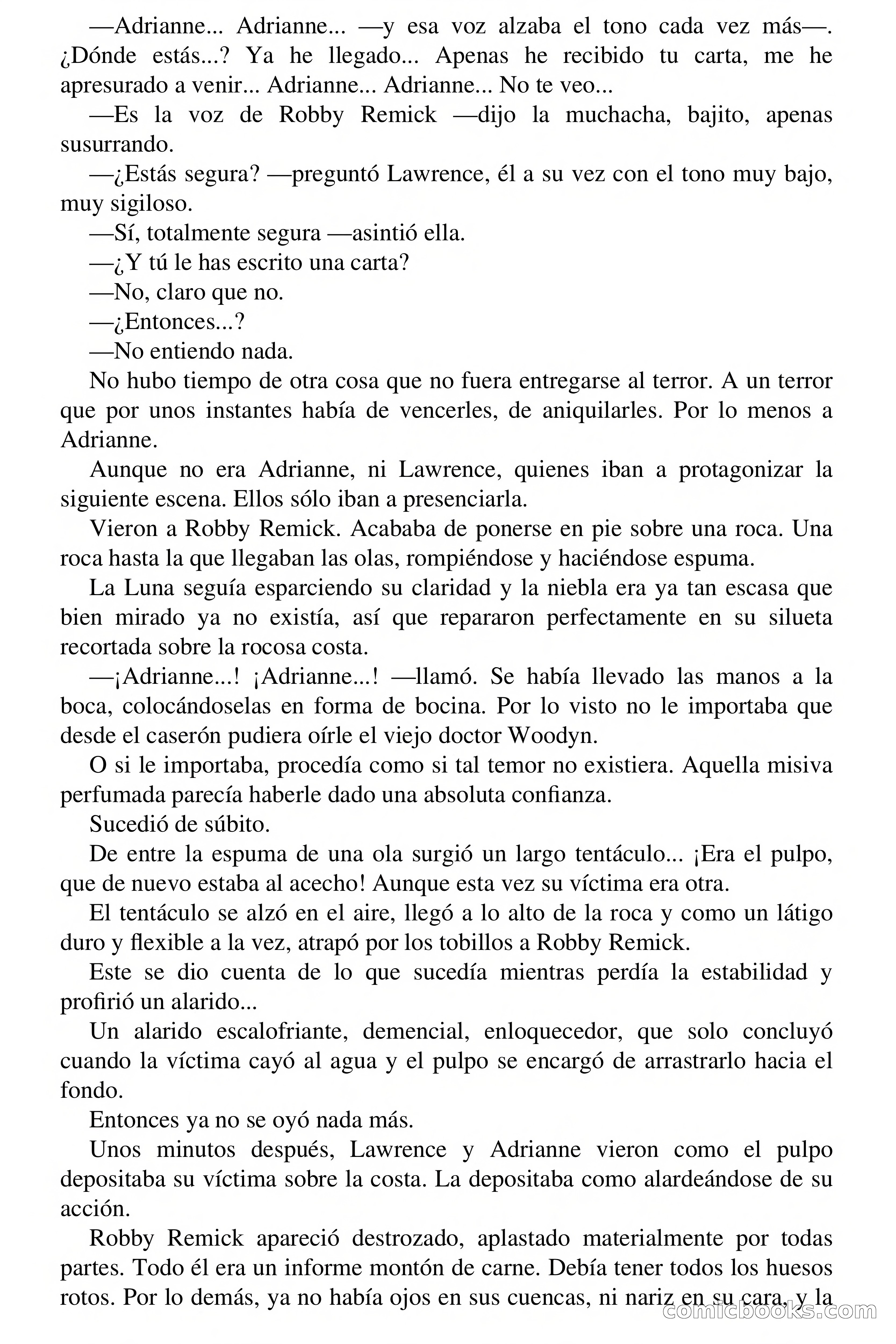 Selección Terror: La muerte se mira al espejo — page 44 of 66