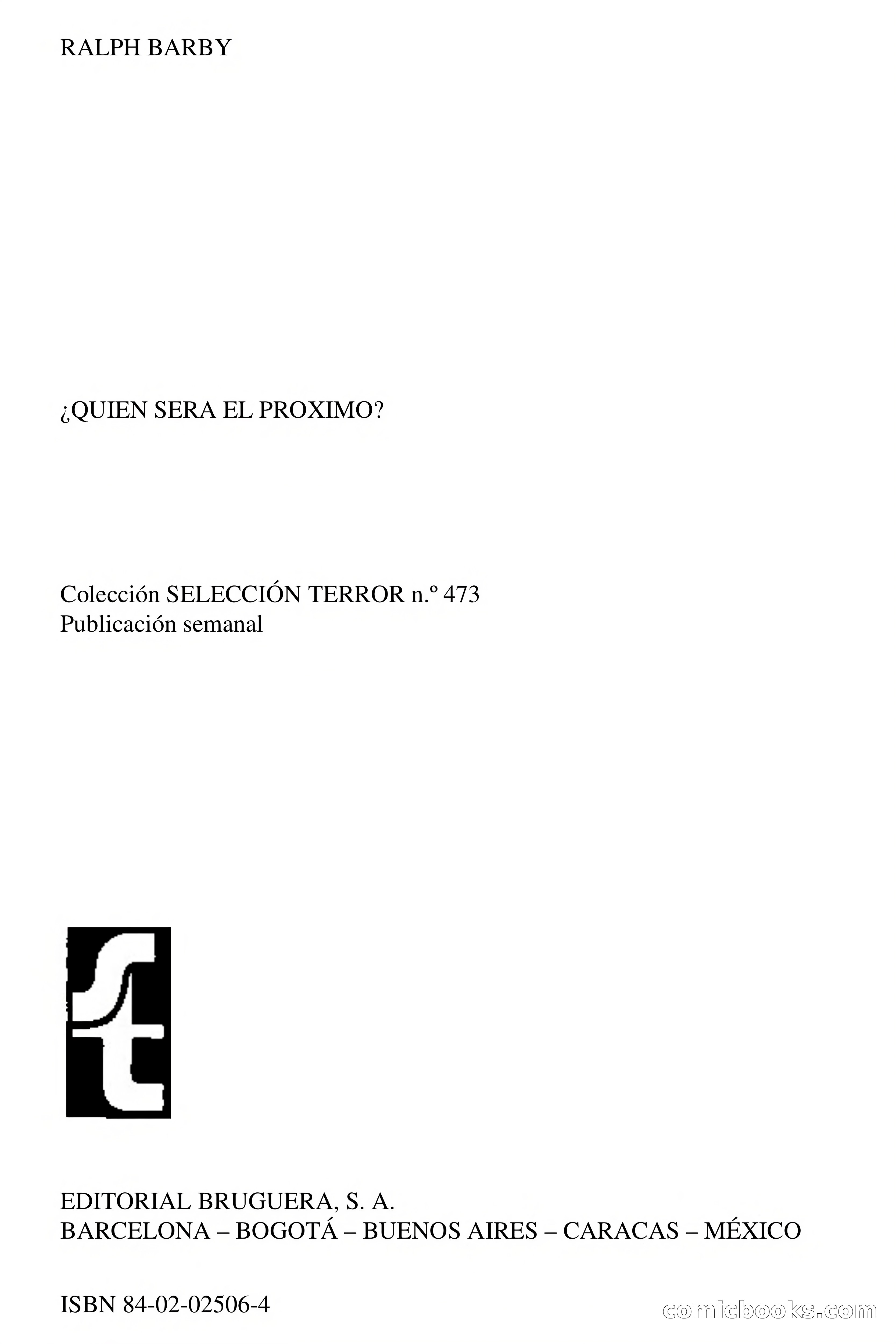 Selección Terror: ¿Quién será el próximo? — page 3 of 66