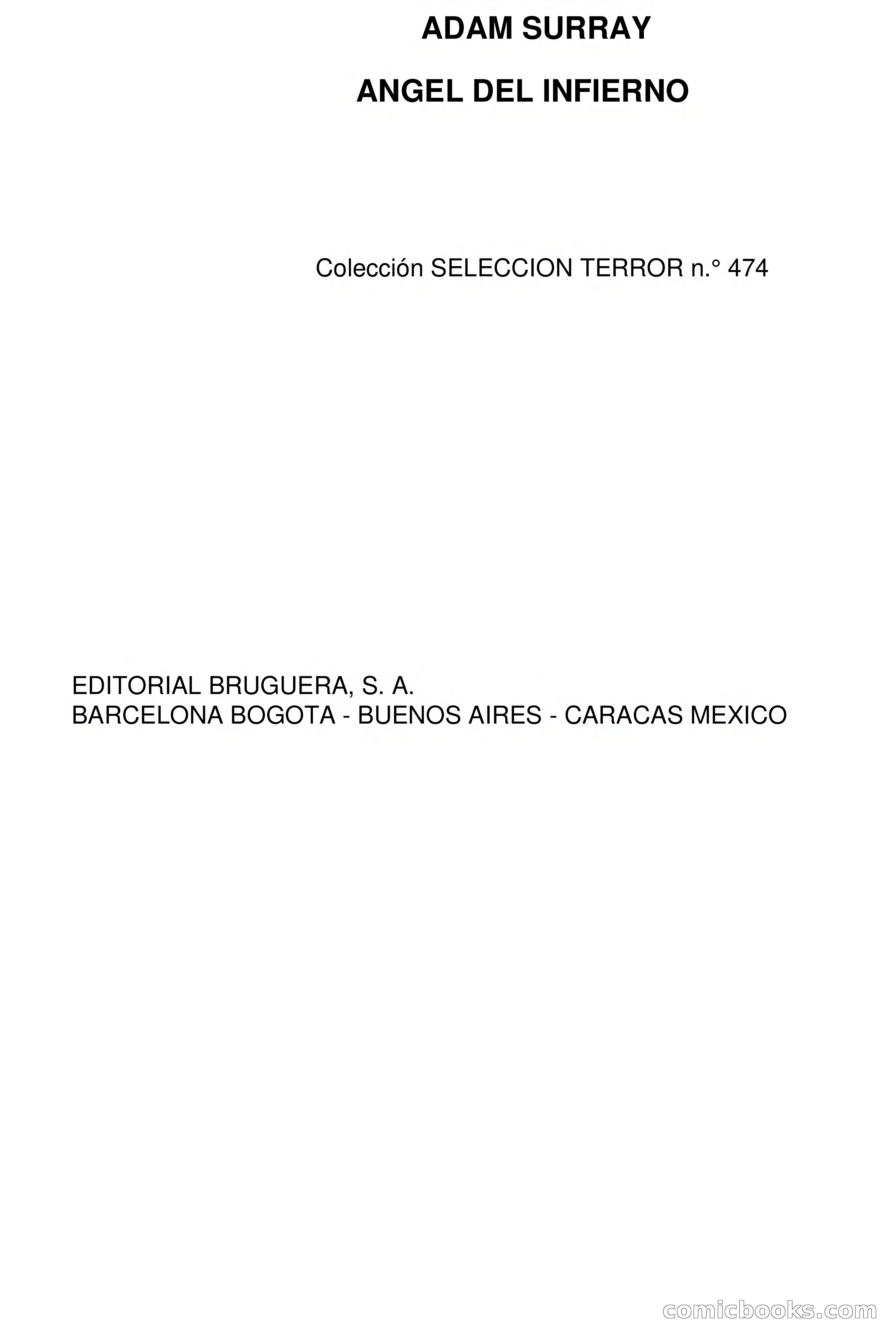 Selección Terror: Ángel del infierno — page 3 of 110