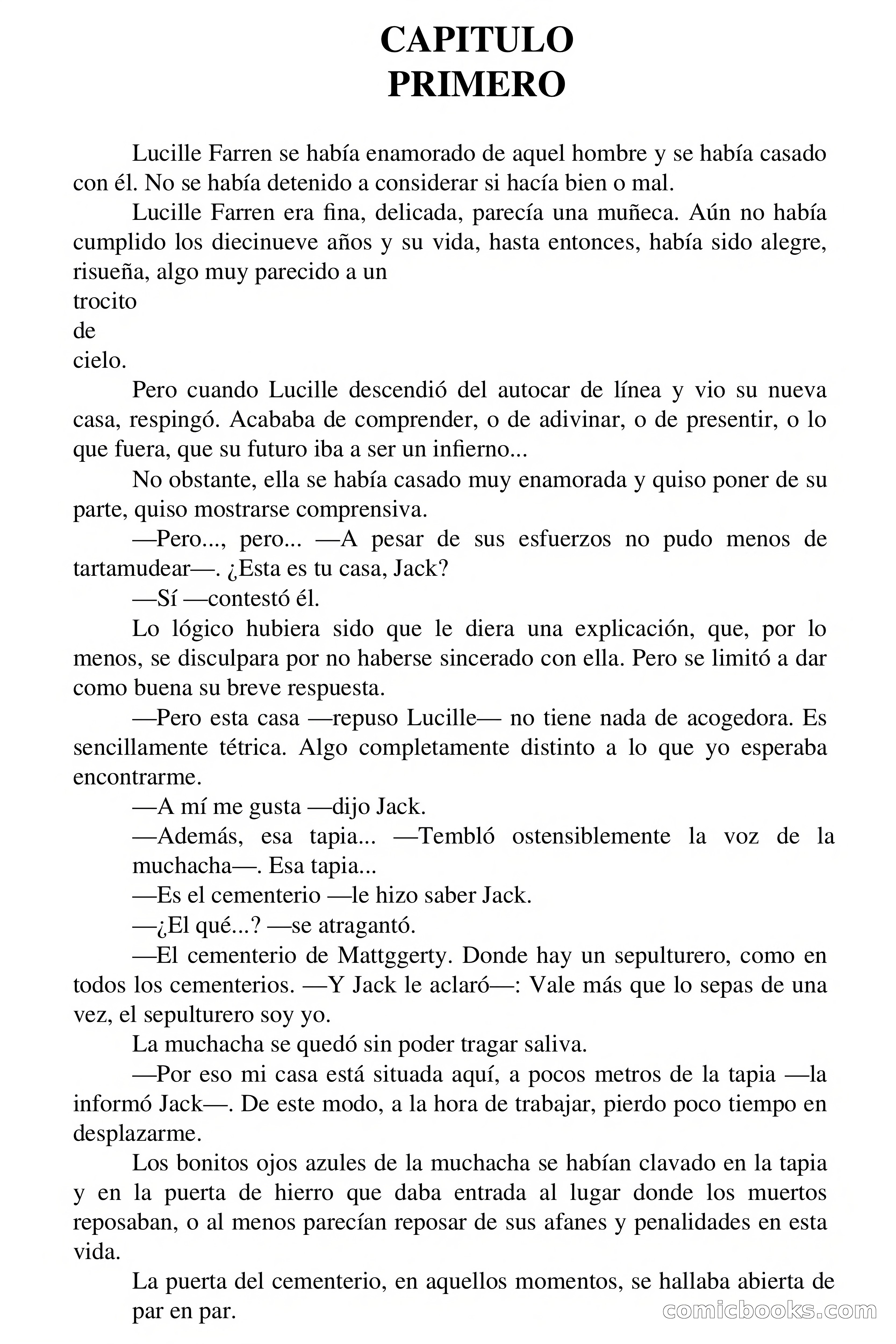 Junto al pavoroso cementerio — page 5 of 103