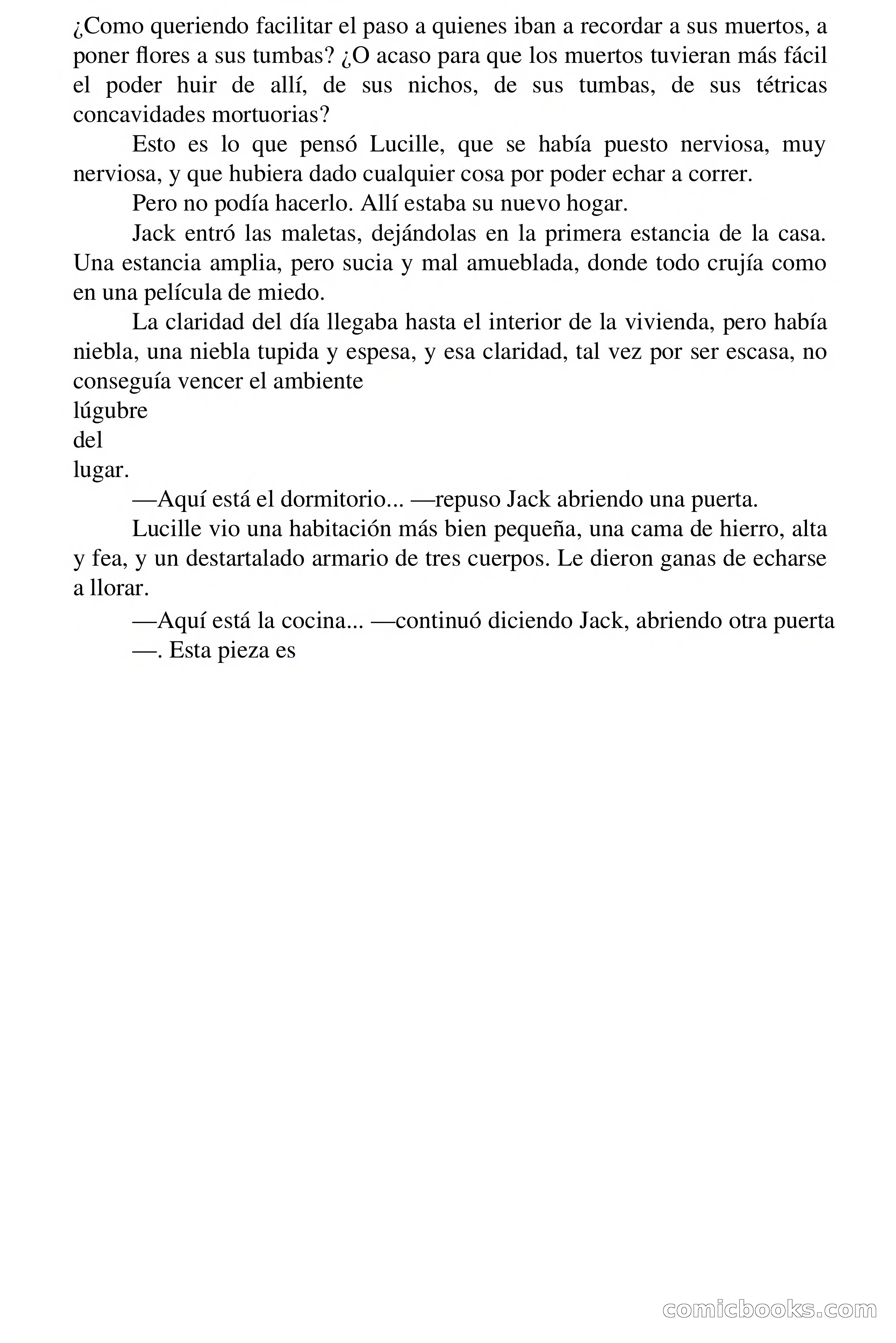 Junto al pavoroso cementerio — page 6 of 103