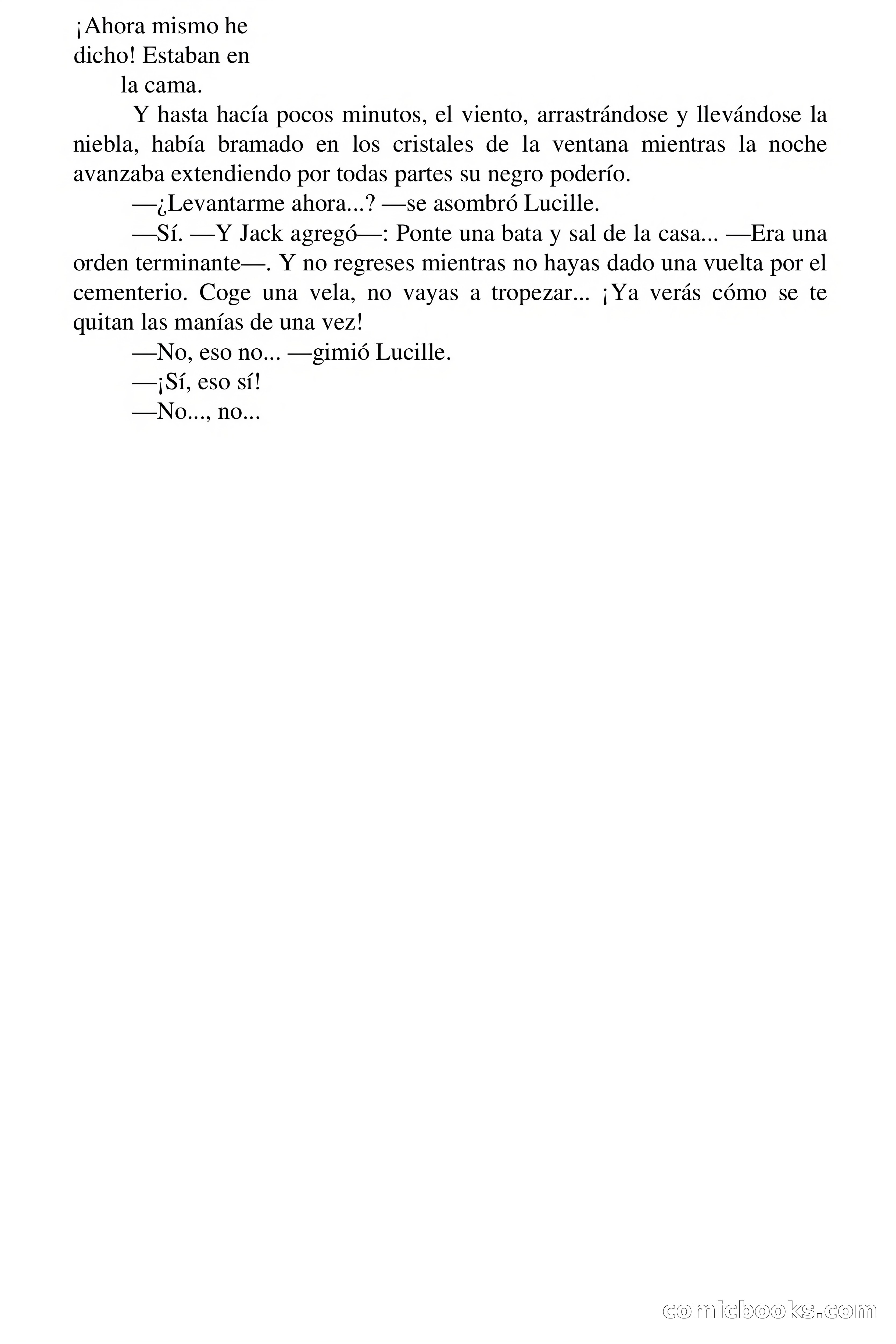 Junto al pavoroso cementerio — page 8 of 103